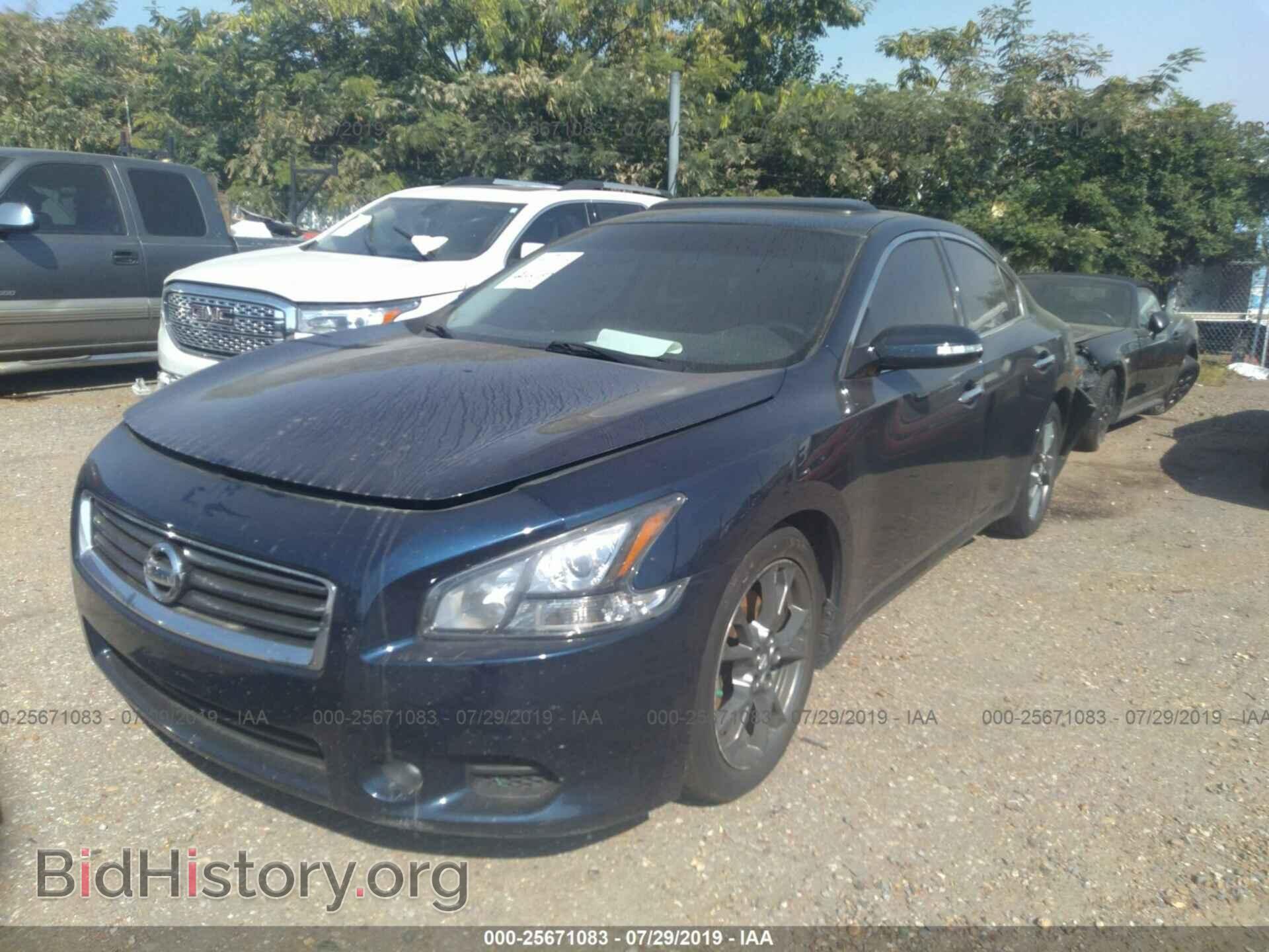 2014 NISSAN MAXIMA - VIN: 1N4AA5AP8EC913272 - Фото 2