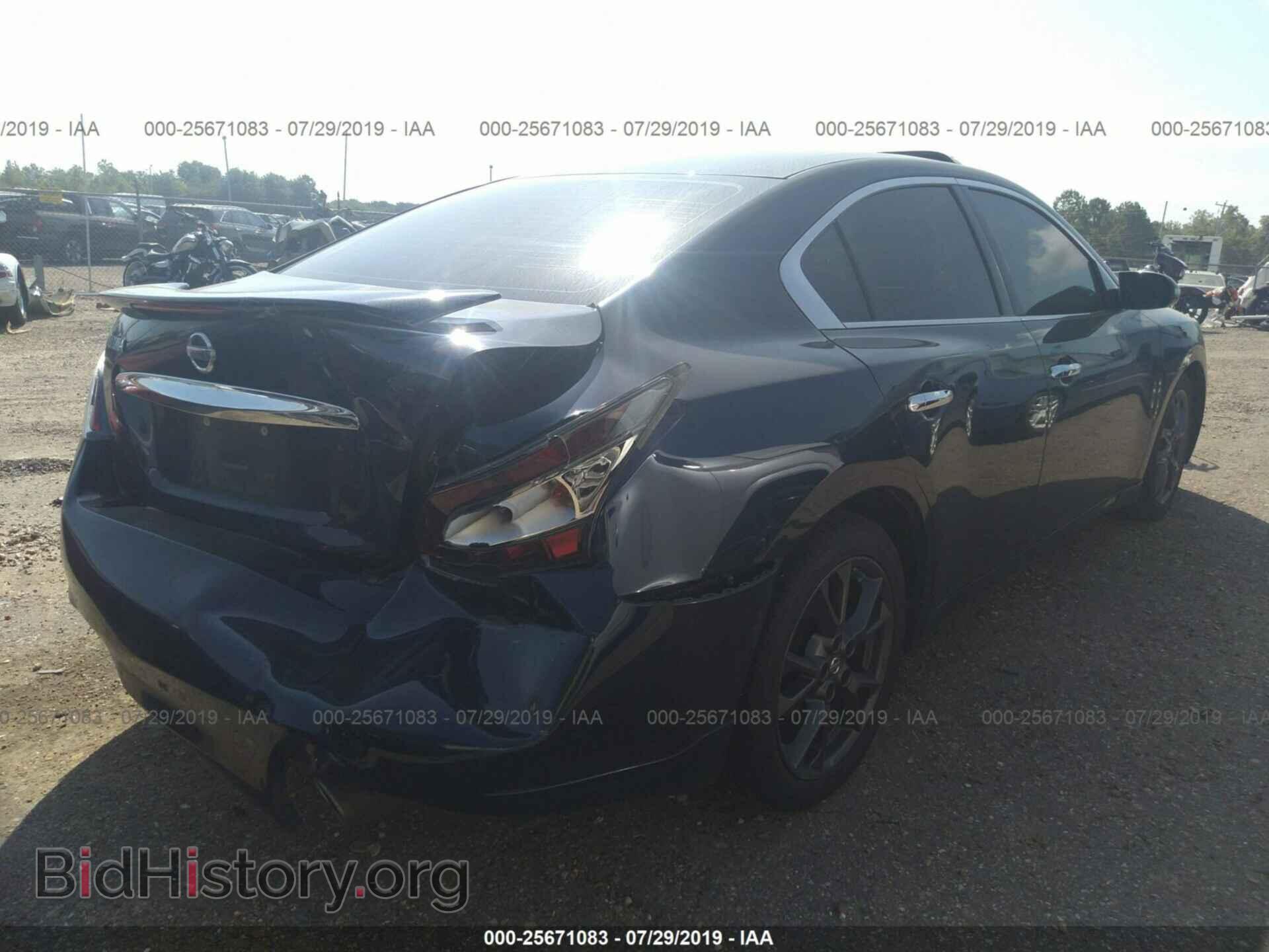 2014 NISSAN MAXIMA - VIN: 1N4AA5AP8EC913272 - Фото 4