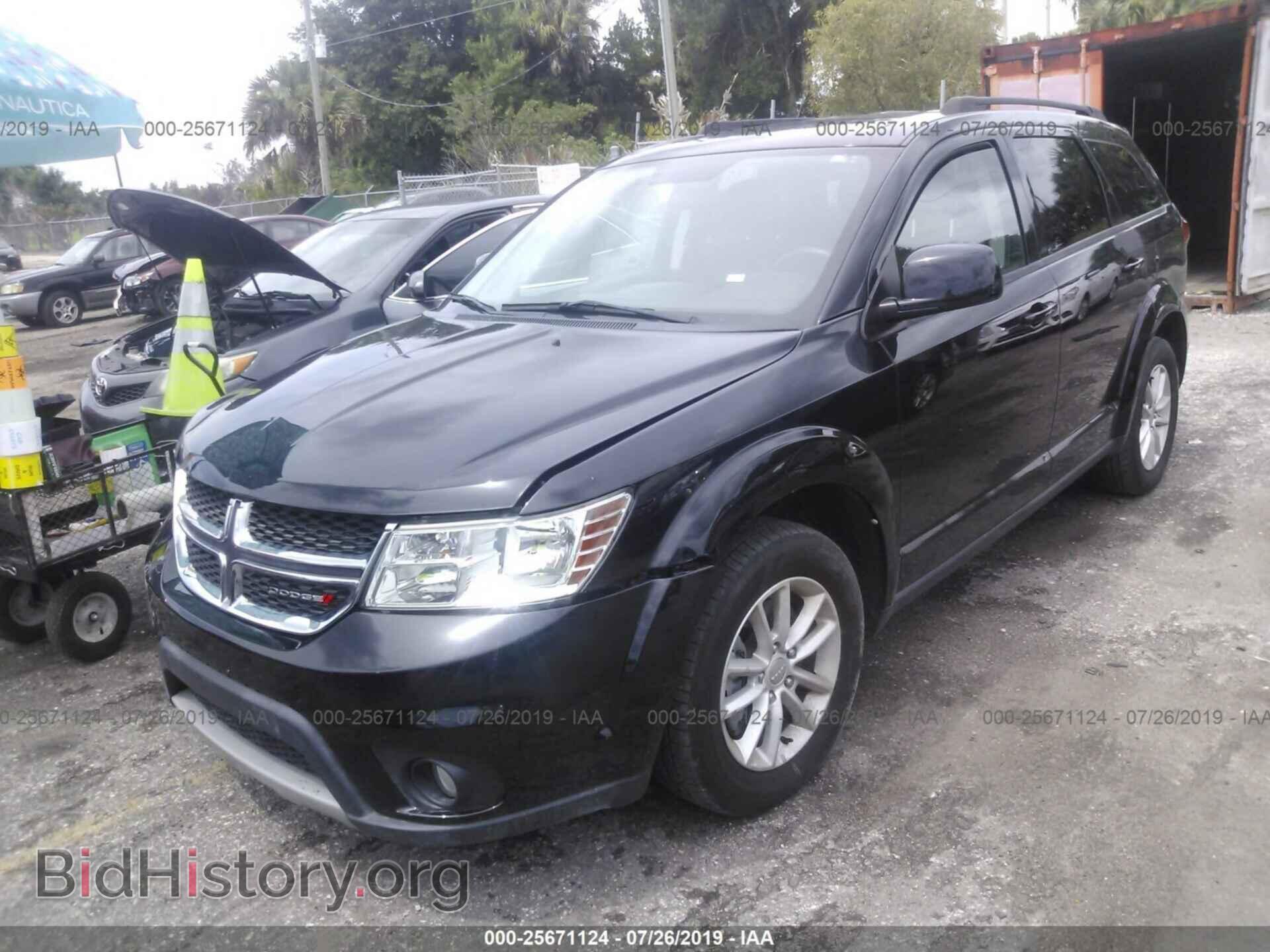 2016 DODGE JOURNEY - VIN: 3C4PDCBG8GT206176 - Фото 2