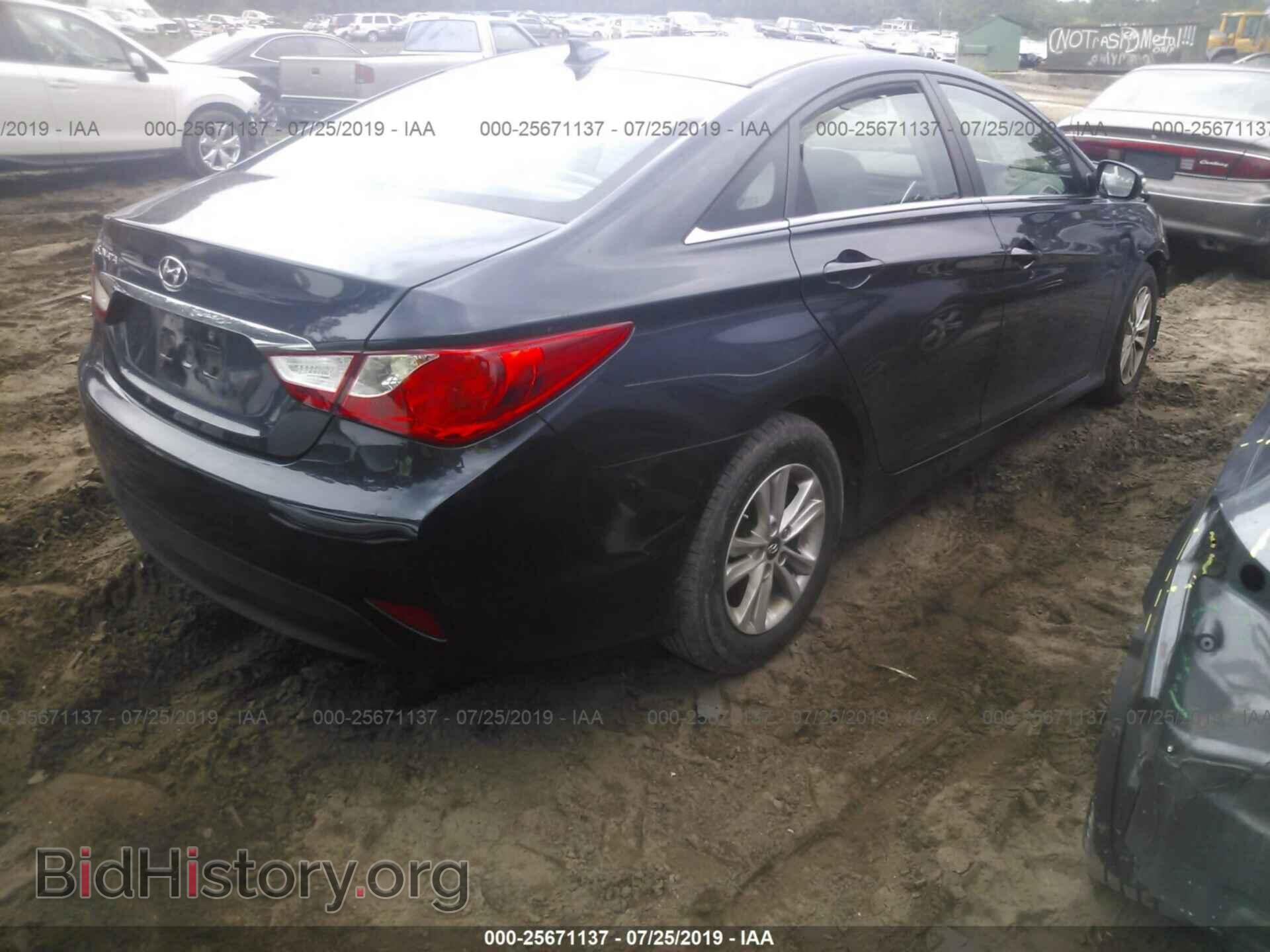 2014 HYUNDAI SONATA - VIN: 5NPEB4AC8EH844099 - Фото 4