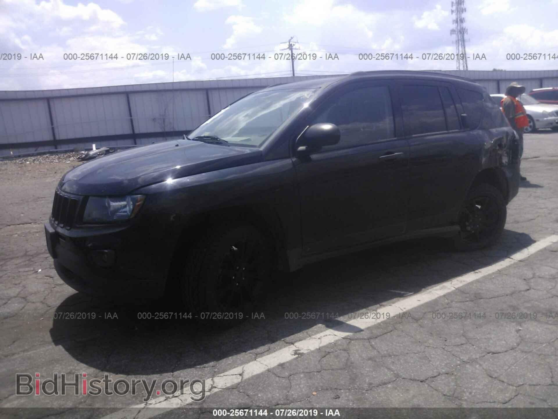 2015 JEEP COMPASS - VIN: 1C4NJCBA9FD191333 - Фото 2