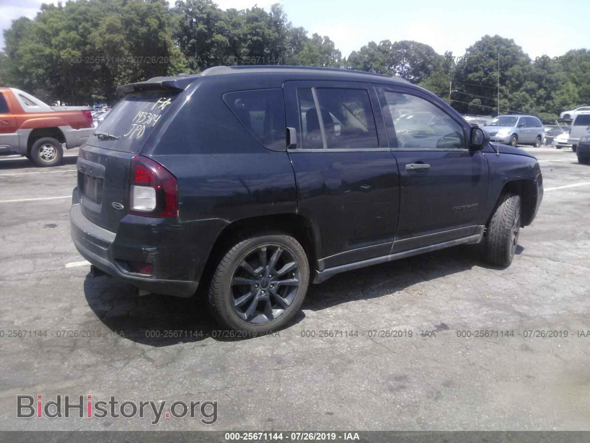 2015 JEEP COMPASS - VIN: 1C4NJCBA9FD191333 - Фото 4