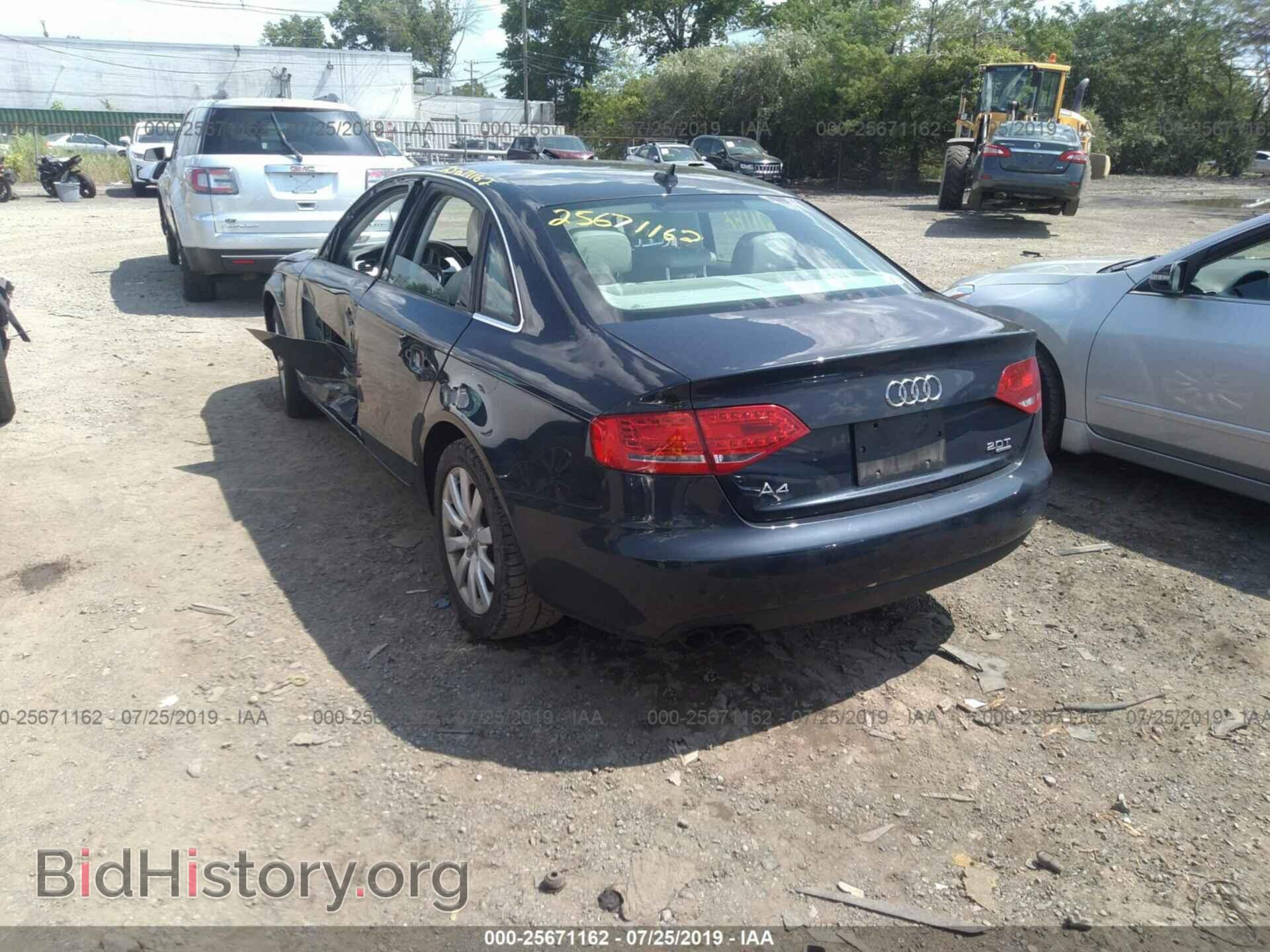 2012 AUDI A4 - VIN: WAUBFAFL5CN019629 - Фото 3