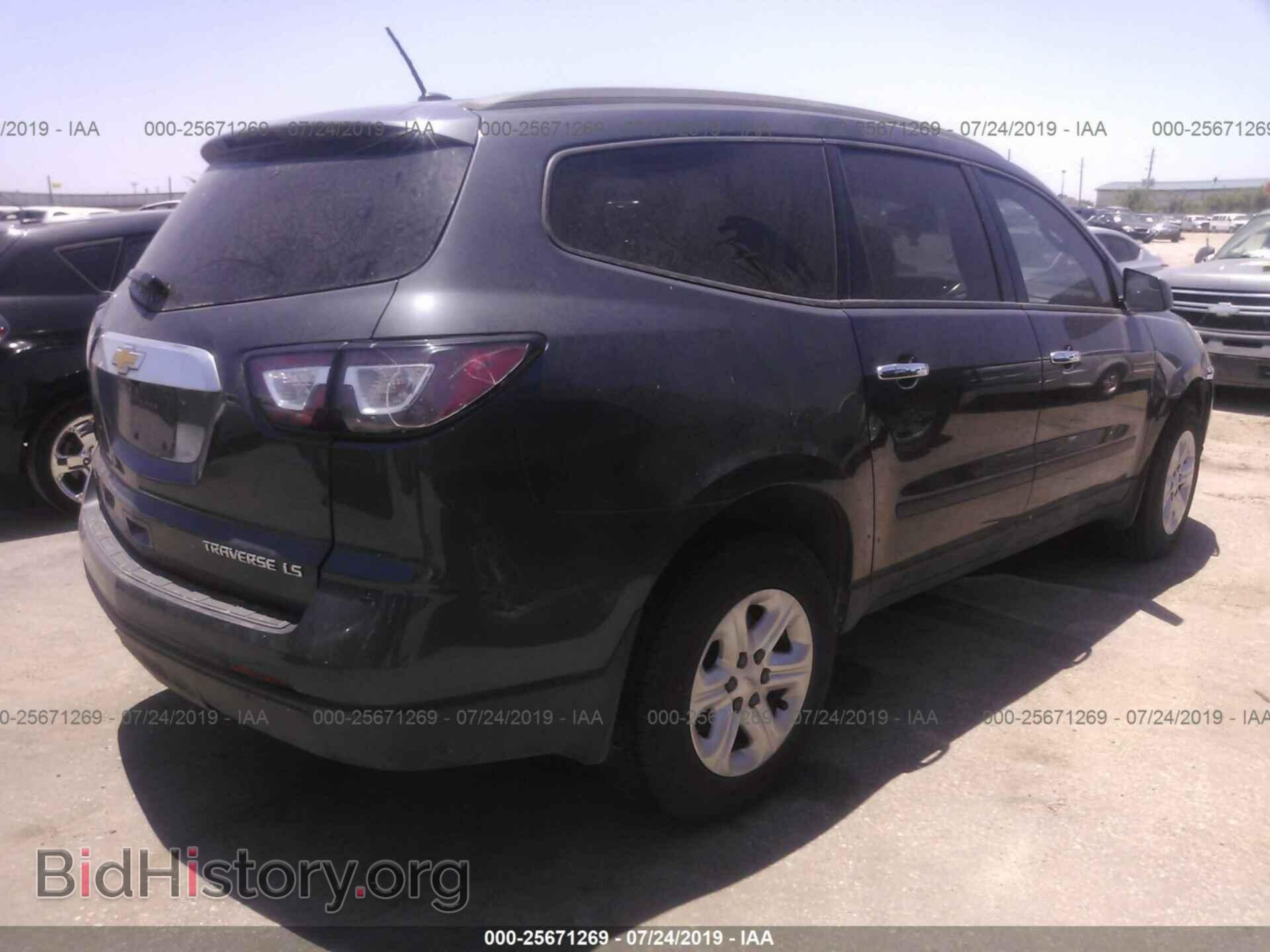 2013 CHEVROLET TRAVERSE - VIN: 1GNKRFKD8DJ175881 - Фото 4