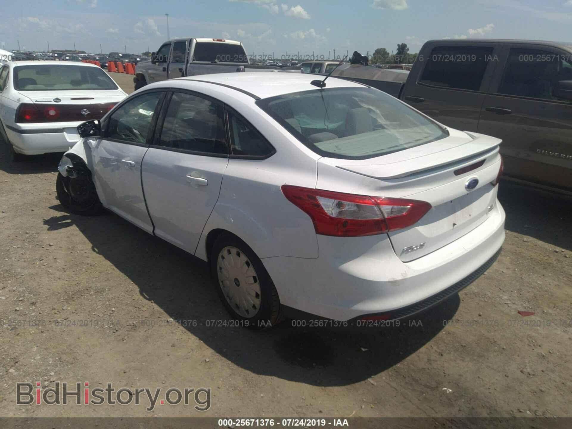 2014 FORD FOCUS - VIN: 1FADP3F27EL393692 - Фото 3