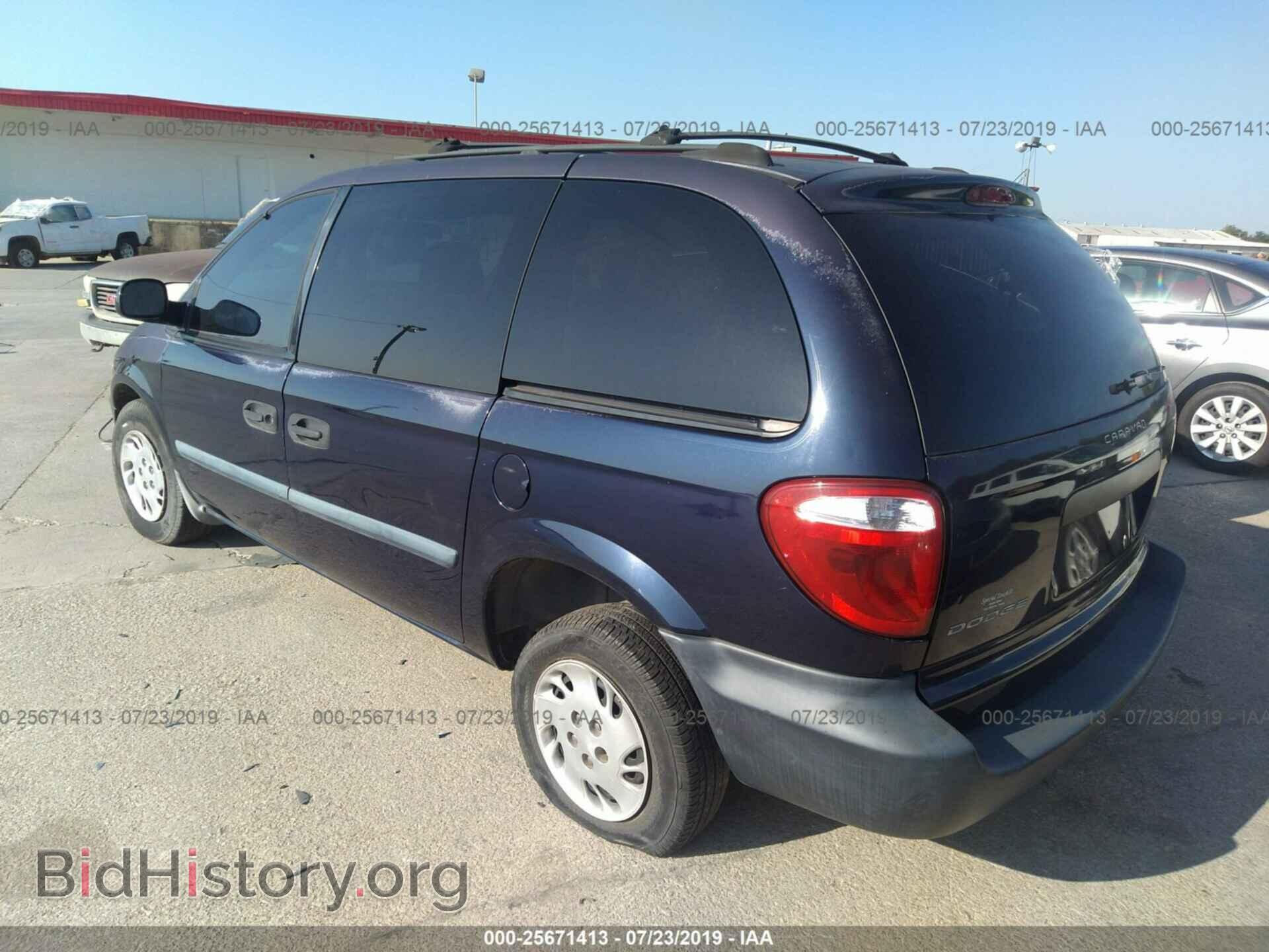 2005 DODGE CARAVAN - VIN: 1D4GP25R65B110529 - Фото 3