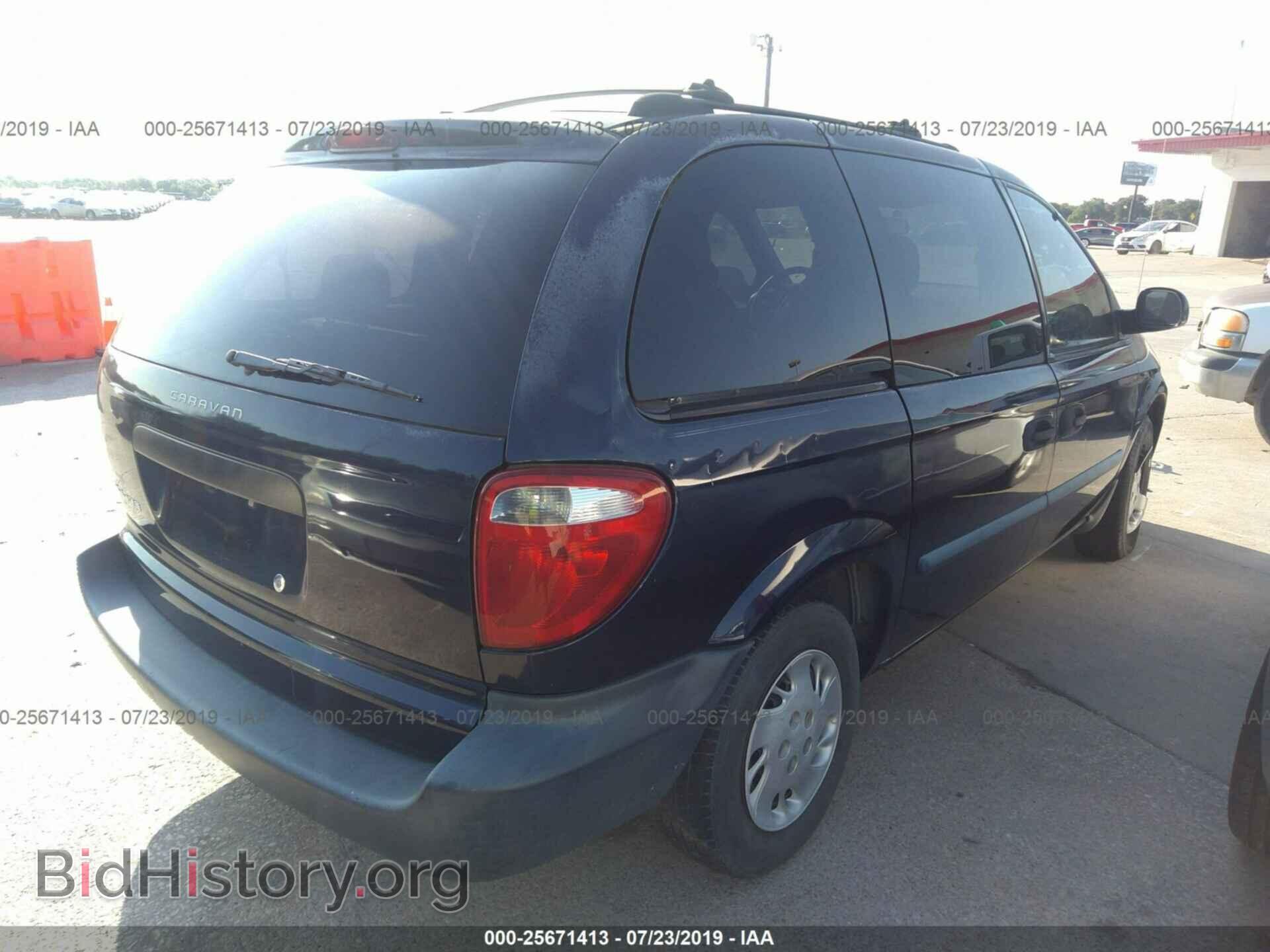 2005 DODGE CARAVAN - VIN: 1D4GP25R65B110529 - Фото 4