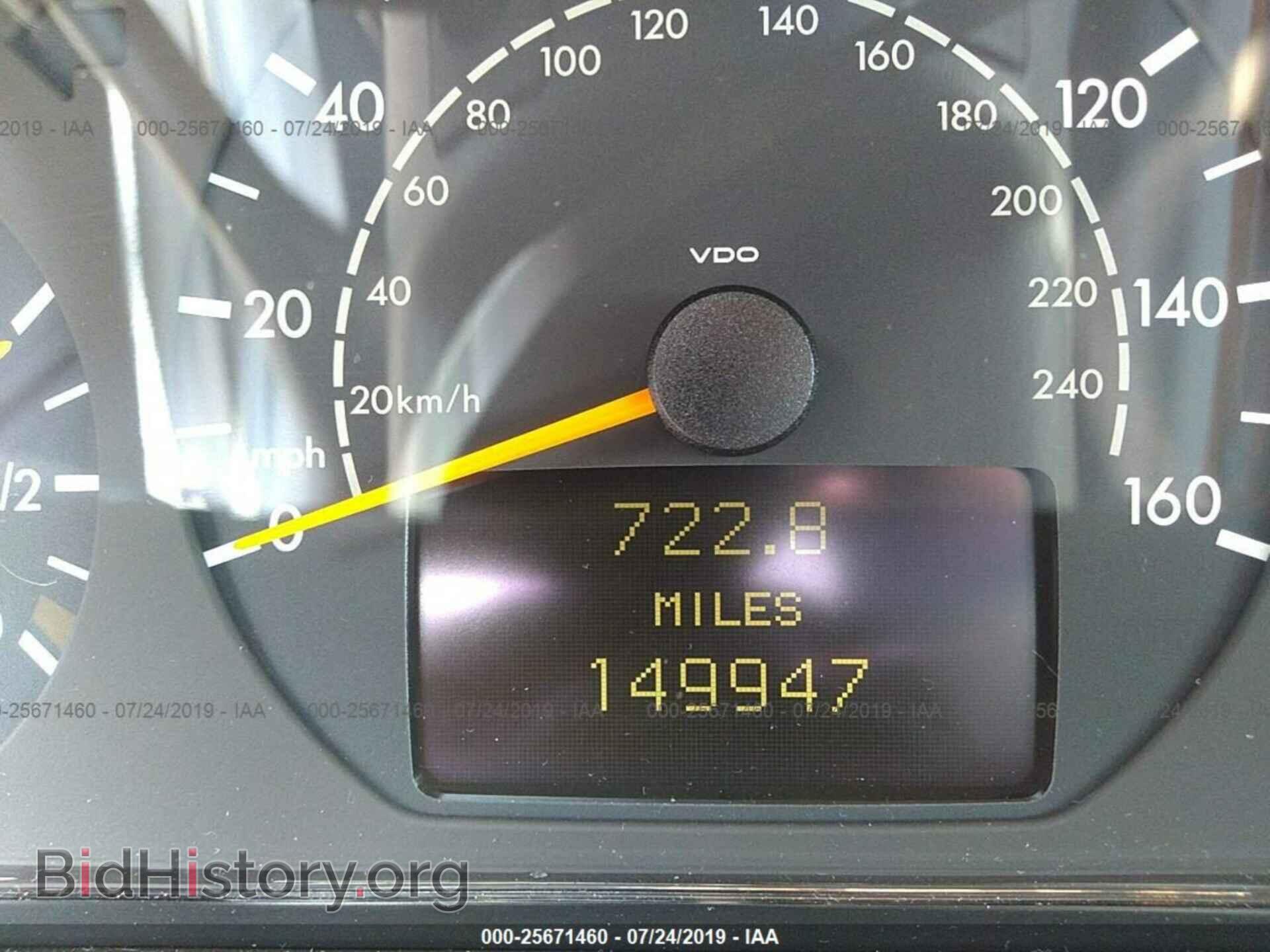 2000 MERCEDES-BENZ E - VIN: WDBJF65J6YB160311 - Фото 7