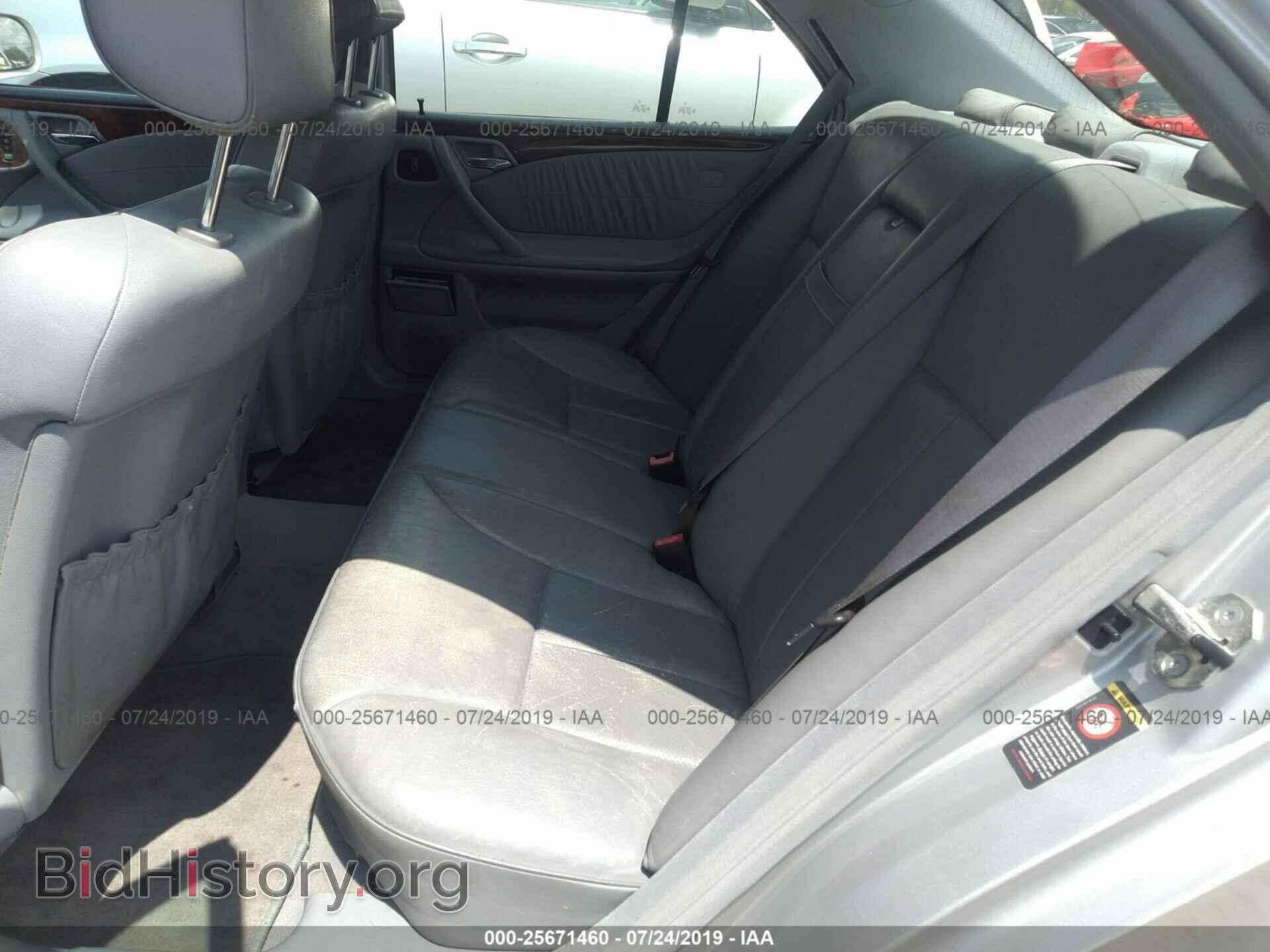 2000 MERCEDES-BENZ E - VIN: WDBJF65J6YB160311 - Фото 8
