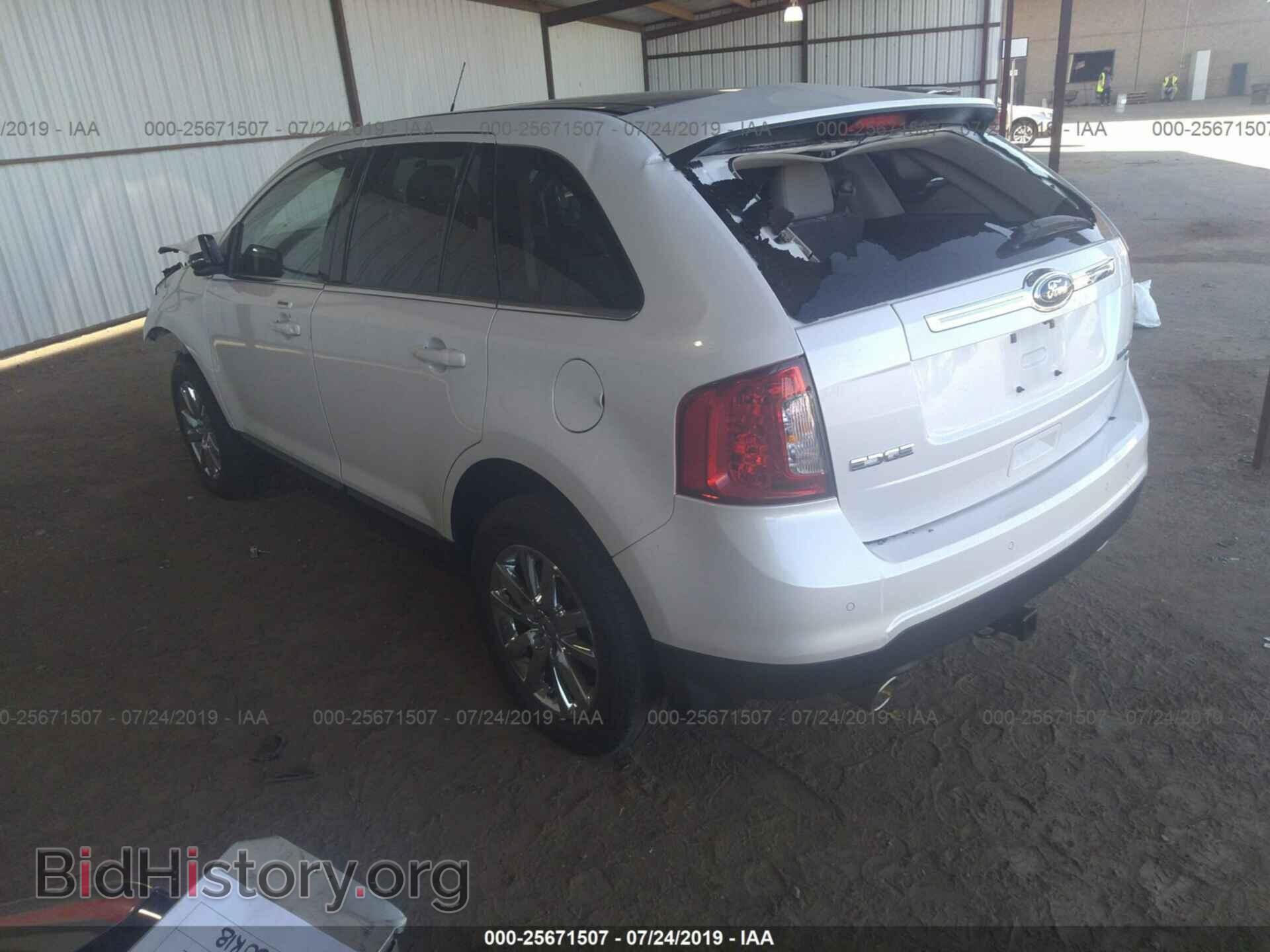 2014 FORD EDGE - VIN: 2FMDK4KC7EBA30110 - Фото 3
