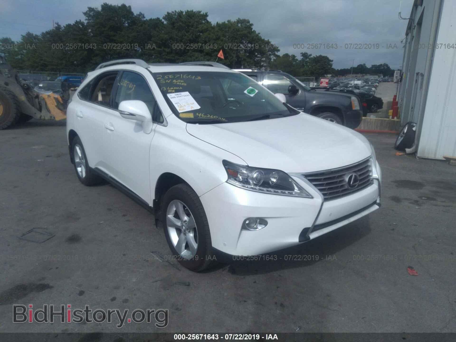 Photo 2T2BK1BA3DC217855 - LEXUS RX 2013