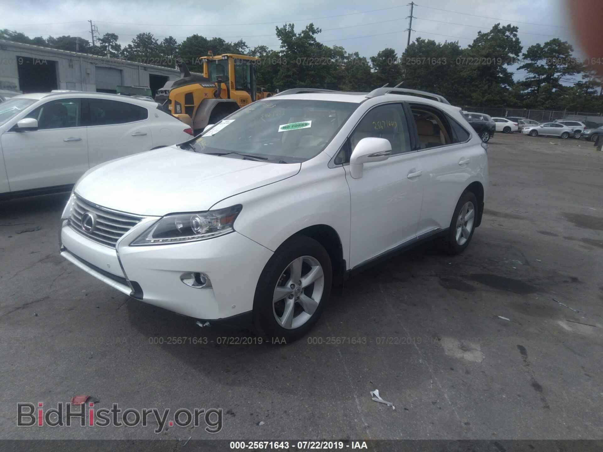 2013 LEXUS RX - VIN: 2T2BK1BA3DC217855 - Photo 2