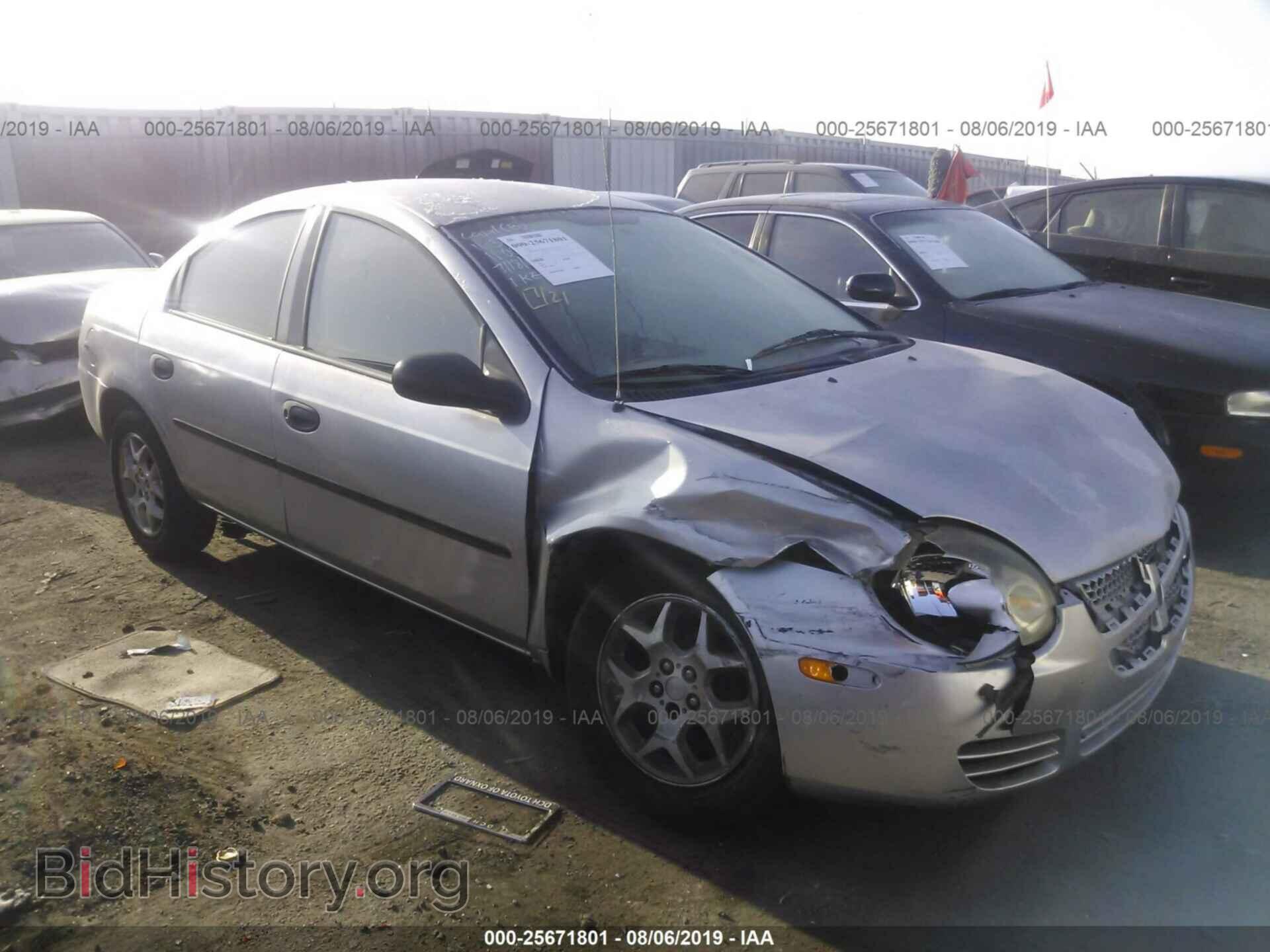 Photo 1B3ES26C04D587930 - DODGE NEON 2004