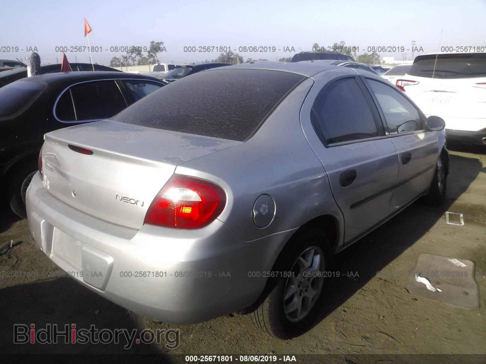 2004 DODGE NEON - VIN: 1B3ES26C04D587930 - Photo 4