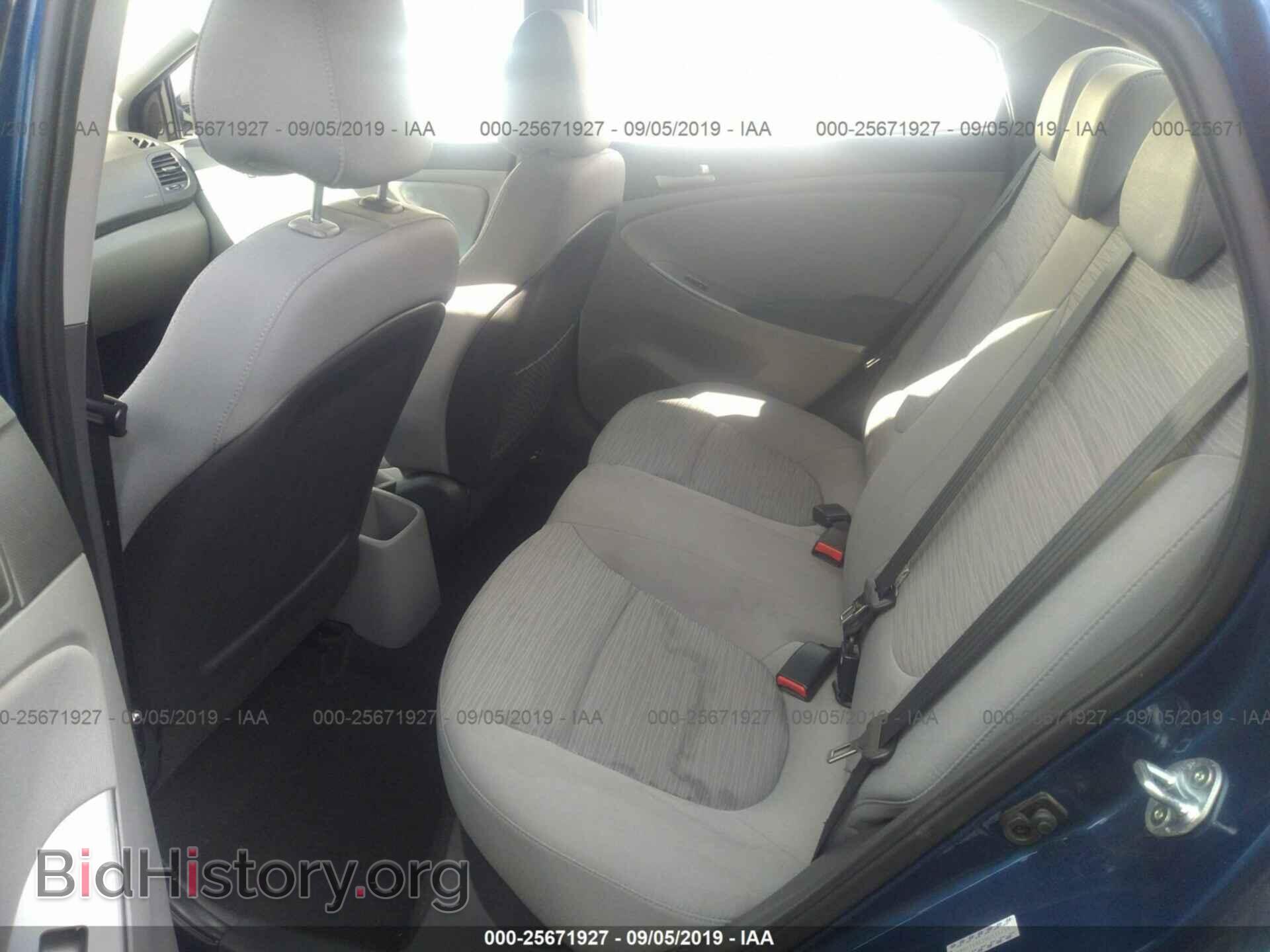 2017 HYUNDAI ACCENT - VIN: KMHCT4AE2HU331751 - Фото 8