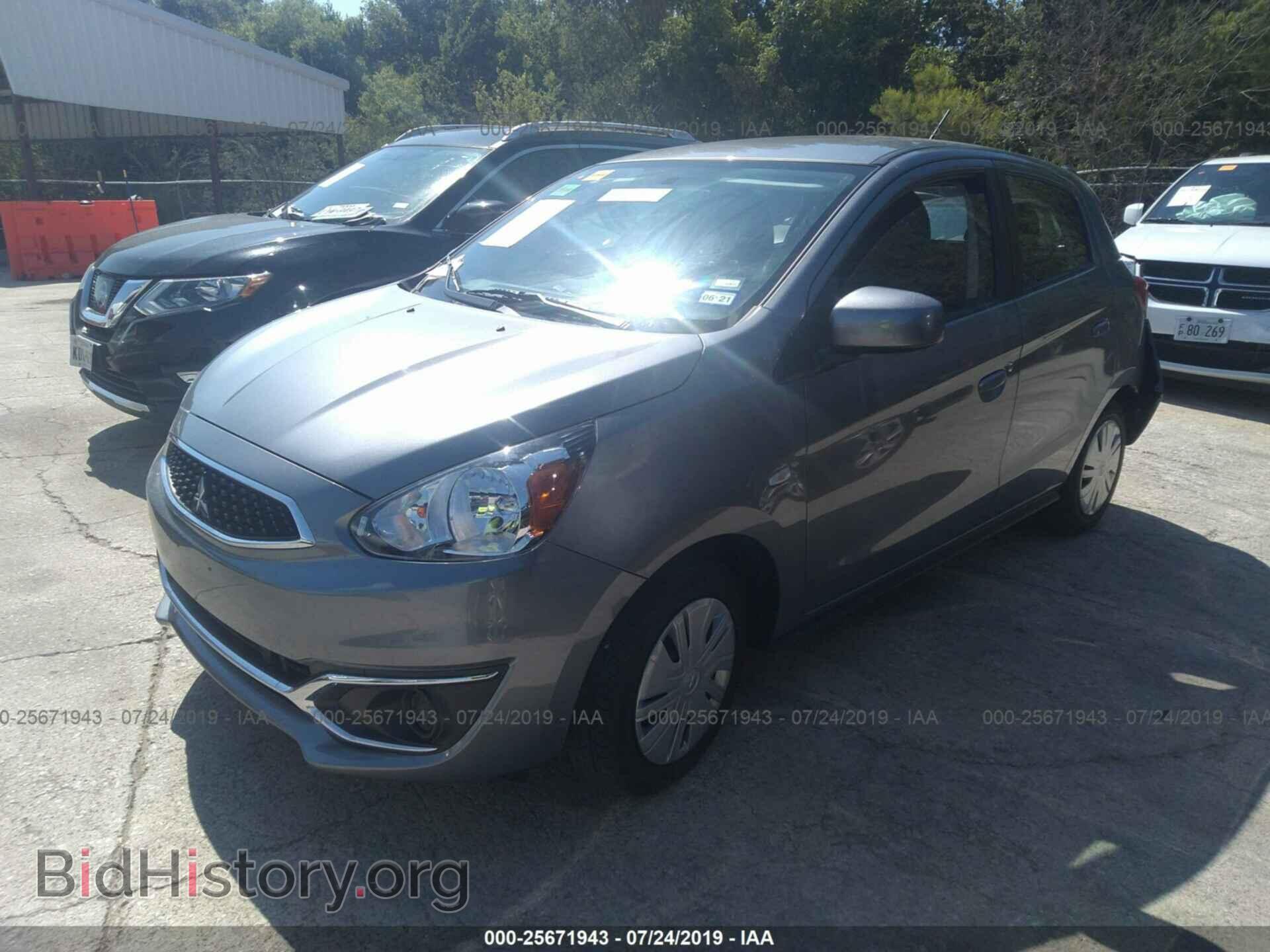 2019 MITSUBISHI MIRAGE - VIN: ML32A3HJ8KH013705 - Фото 2
