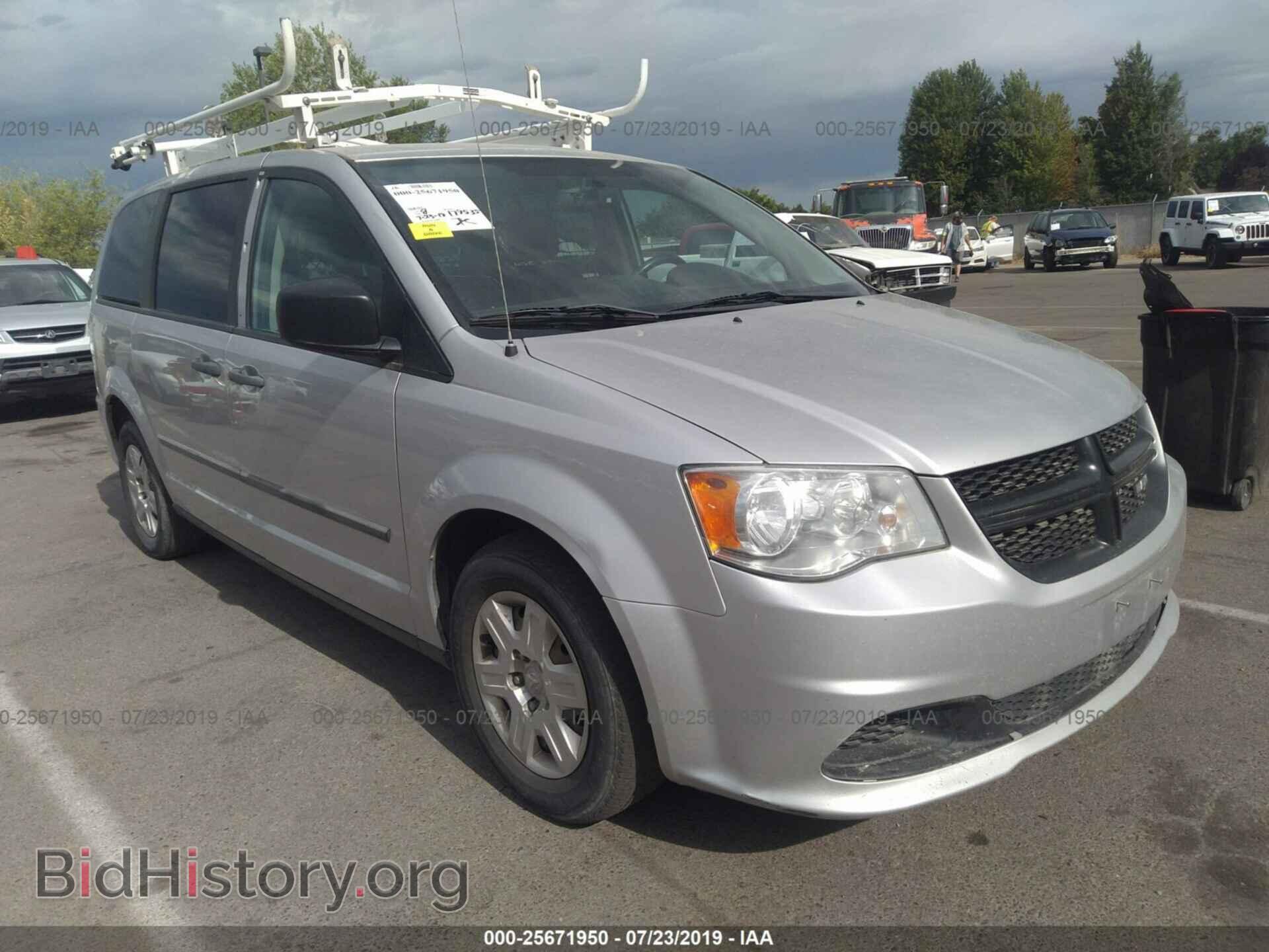 Photo 2C4JDGAG4CR177156 - DODGE RAM VAN 2012