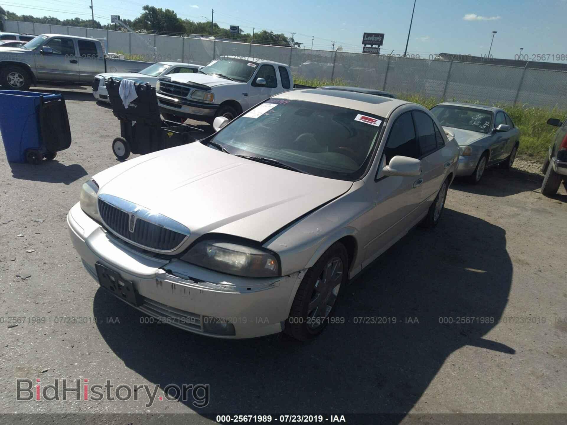 2003 LINCOLN LS - VIN: 1LNHM87A83Y659823 - Фото 2