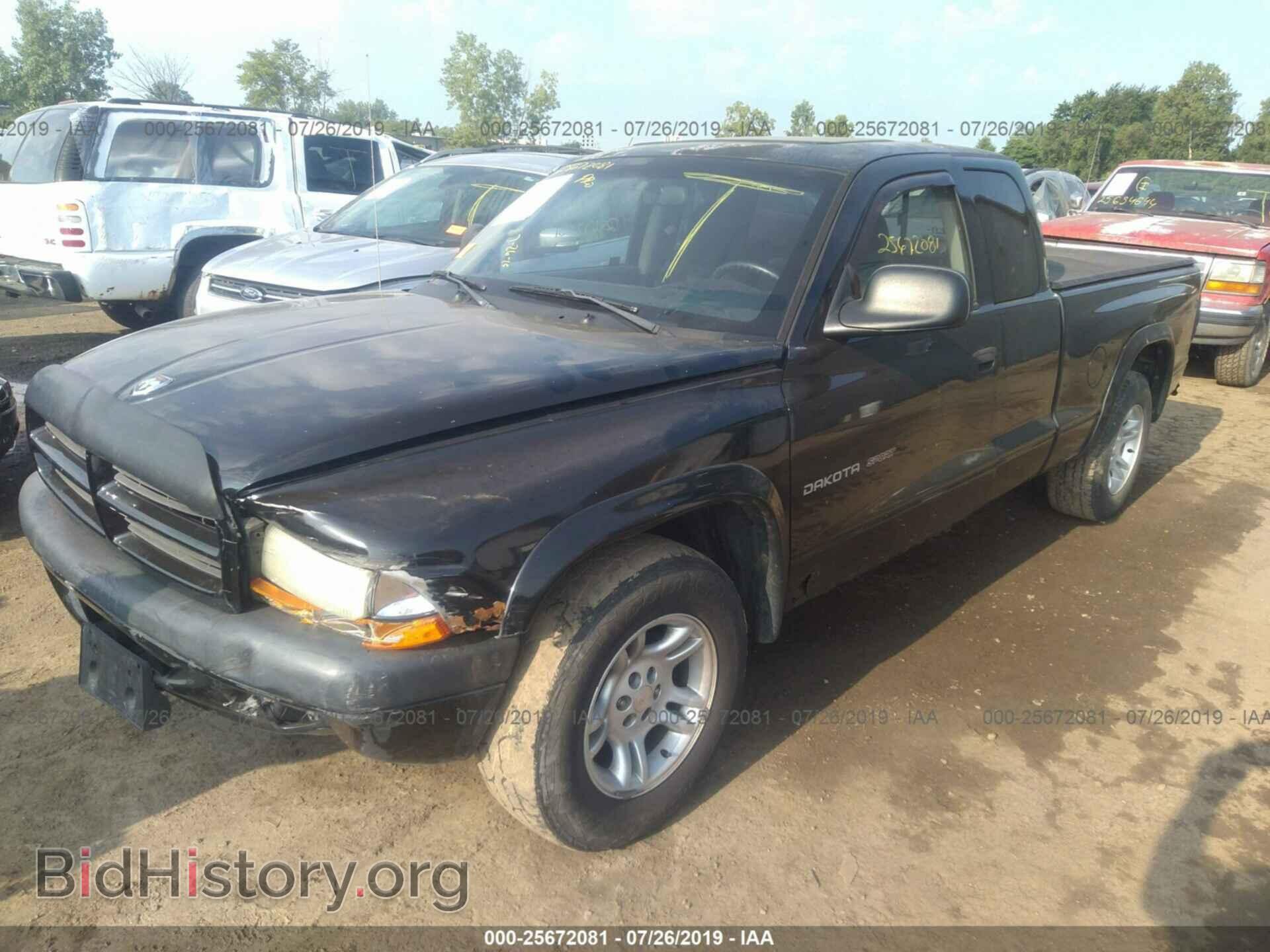 2002 DODGE DAKOTA - VIN: 1B7GL32N92S712921 - Фото 2