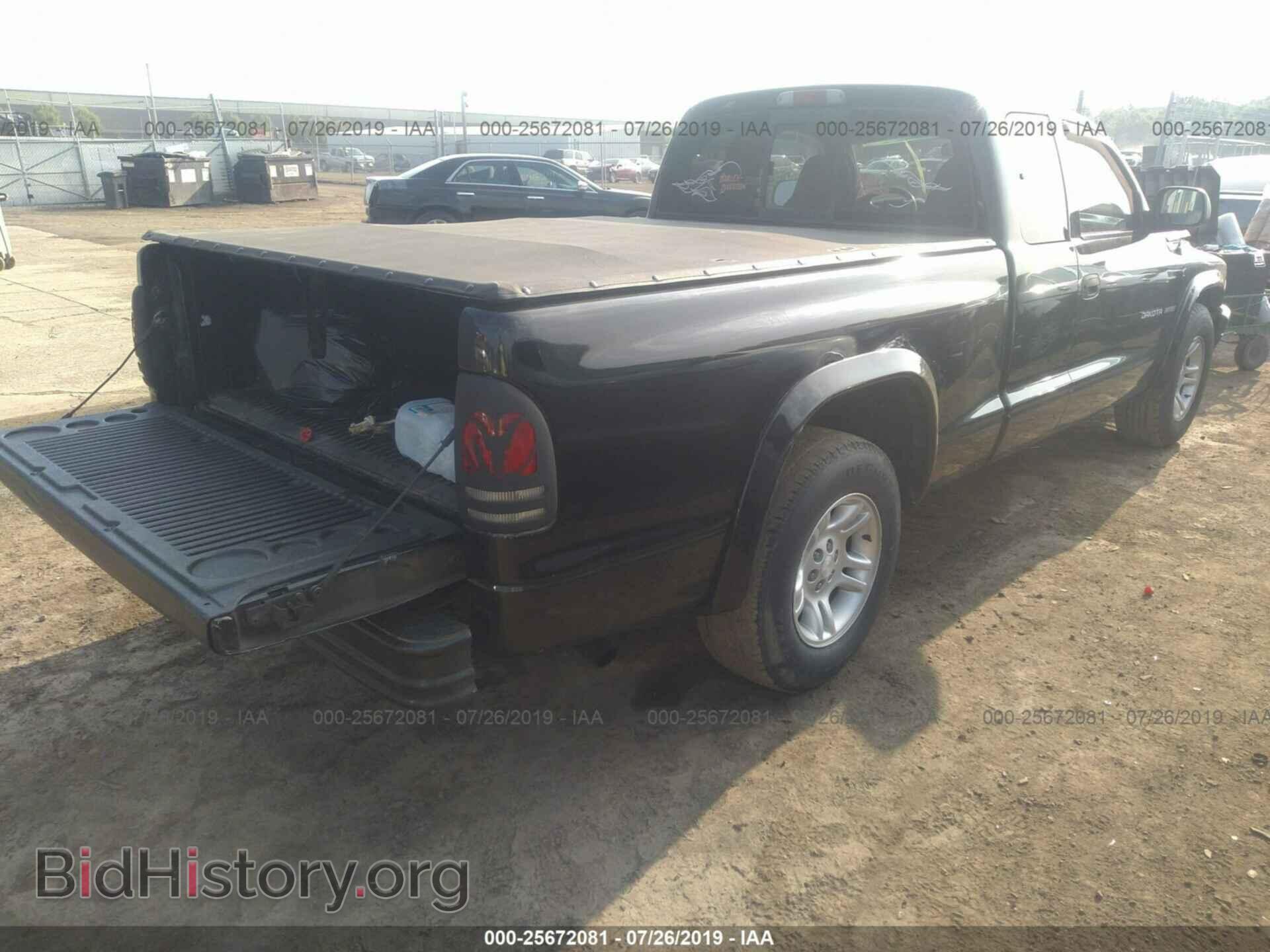 2002 DODGE DAKOTA - VIN: 1B7GL32N92S712921 - Фото 4