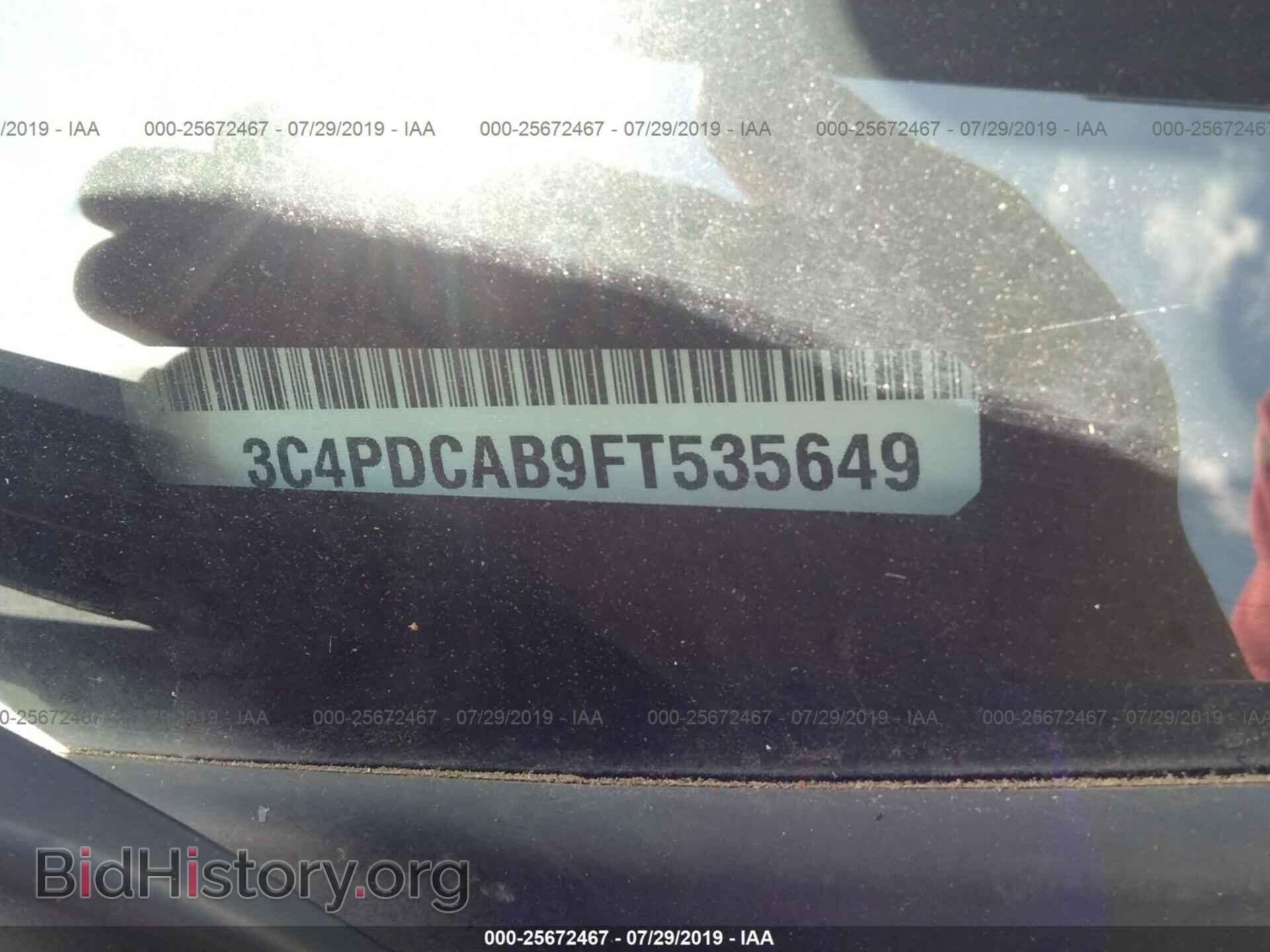 2015 DODGE JOURNEY - VIN: 3C4PDCAB9FT535649 - Фото 9