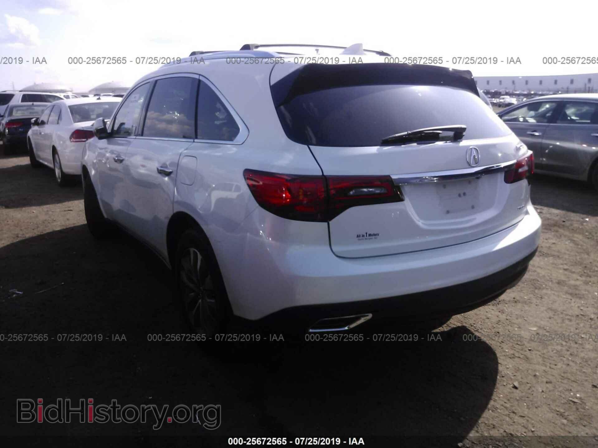 2014 ACURA MDX - VIN: 5FRYD4H40EB041046 - Photo 3