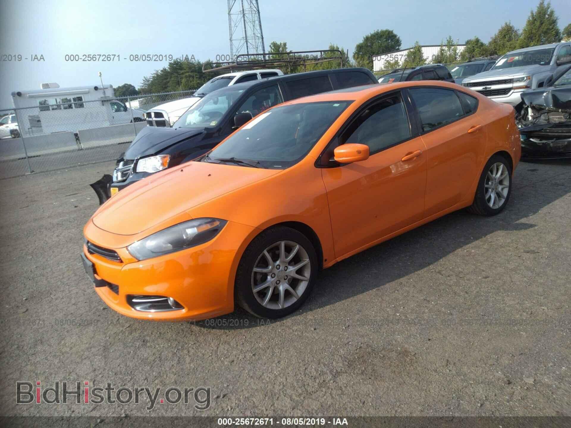 2013 DODGE DART - VIN: 1C3CDFBA6DD337656 - Фото 2