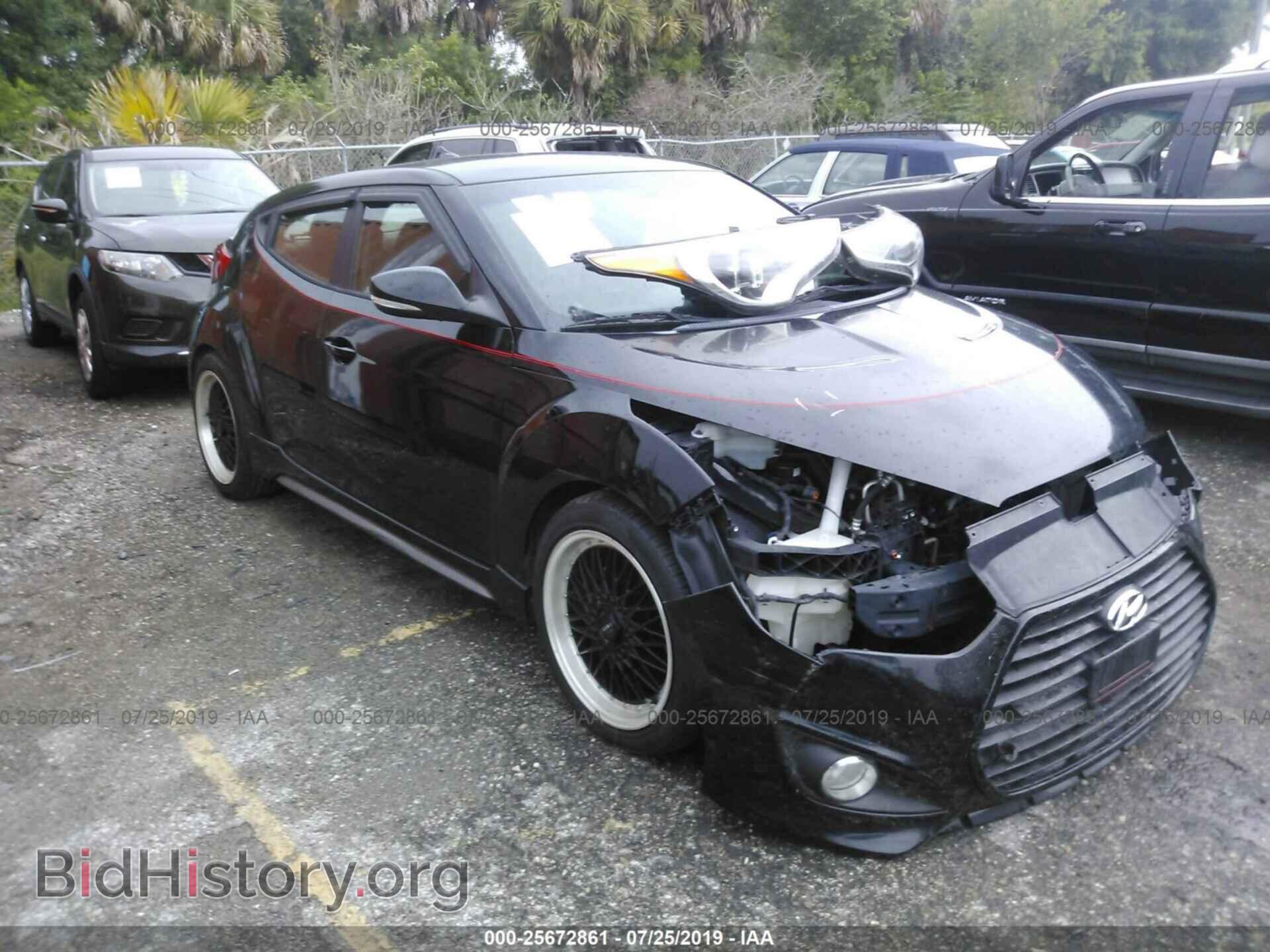 Photo KMHTC6AE8DU151082 - HYUNDAI VELOSTER 2013