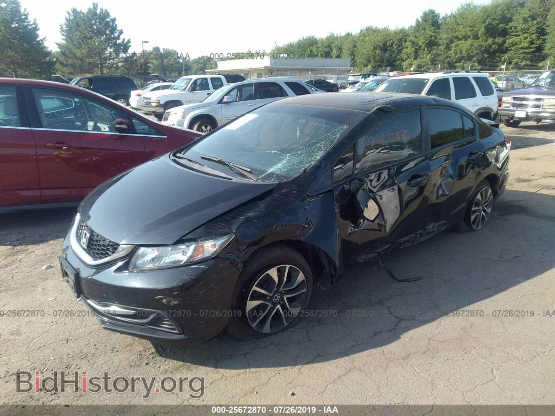 2013 HONDA CIVIC - VIN: 19XFB2F84DE286428 - Фото 2