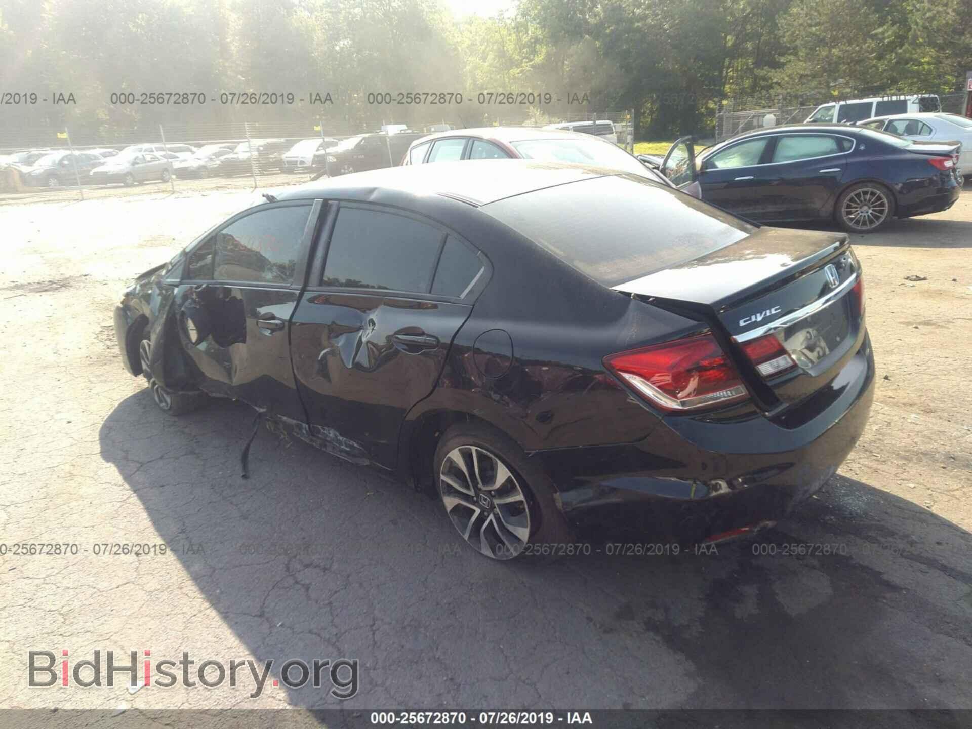 2013 HONDA CIVIC - VIN: 19XFB2F84DE286428 - Фото 3