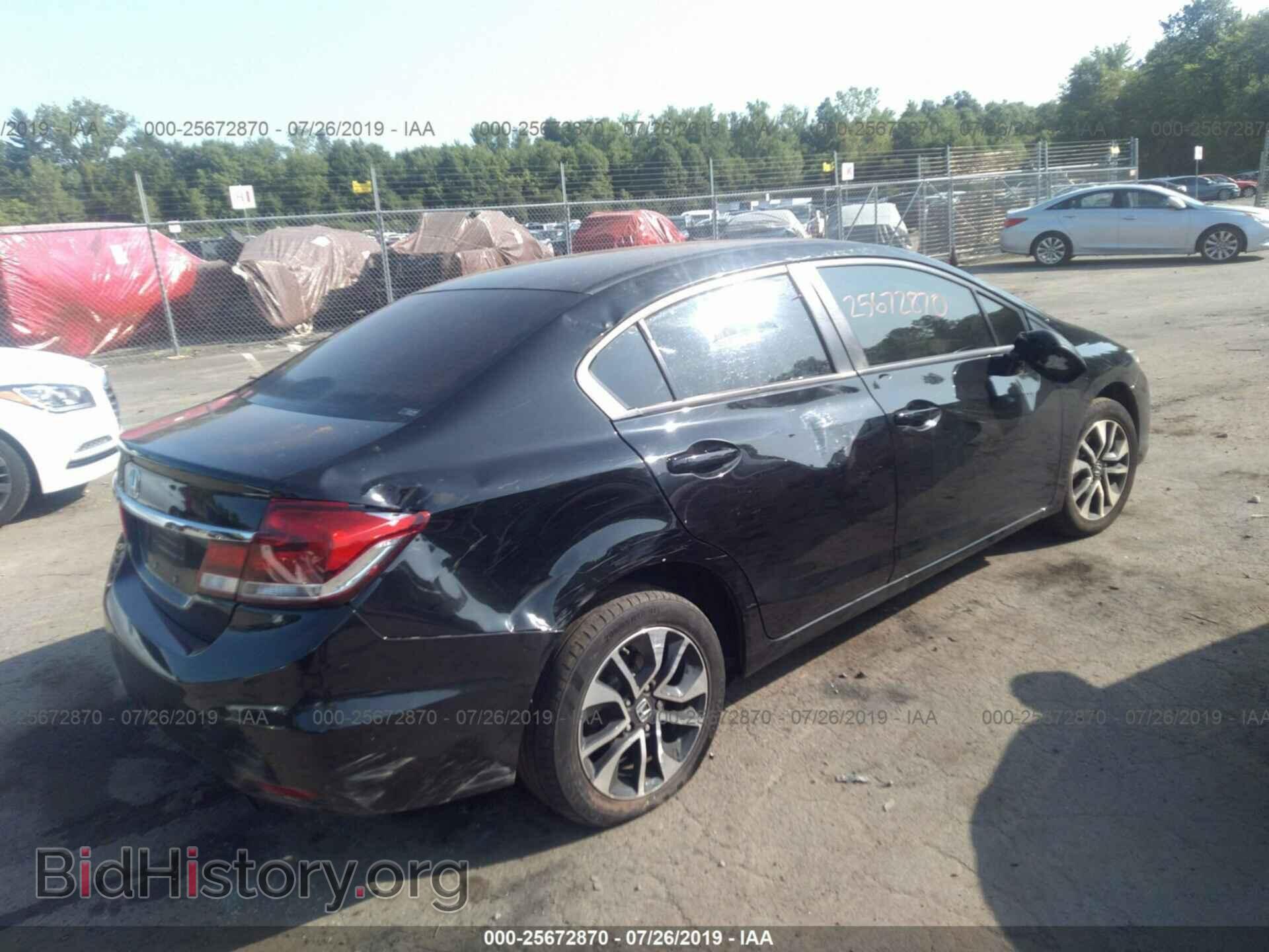 2013 HONDA CIVIC - VIN: 19XFB2F84DE286428 - Фото 4