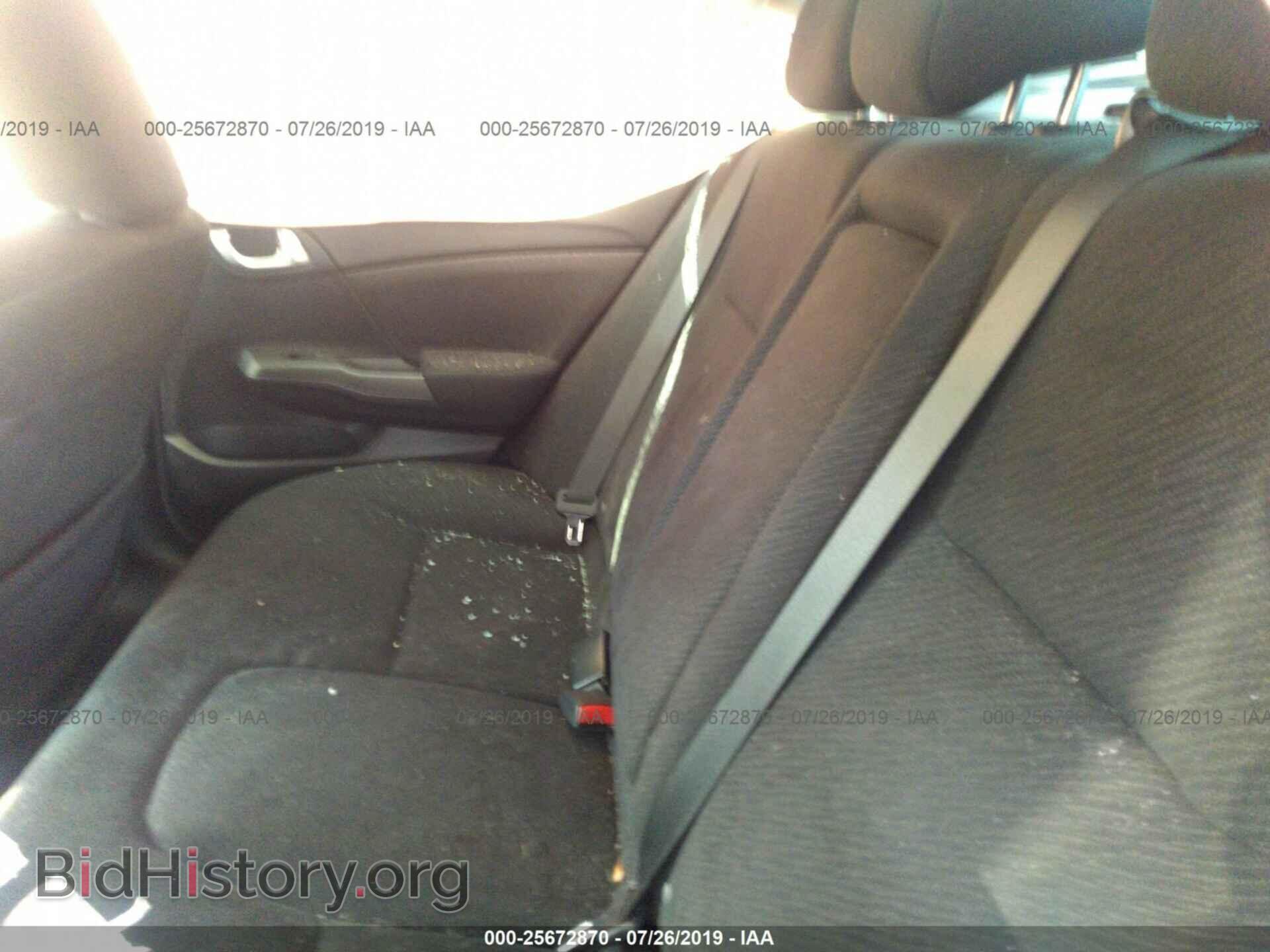 2013 HONDA CIVIC - VIN: 19XFB2F84DE286428 - Фото 8
