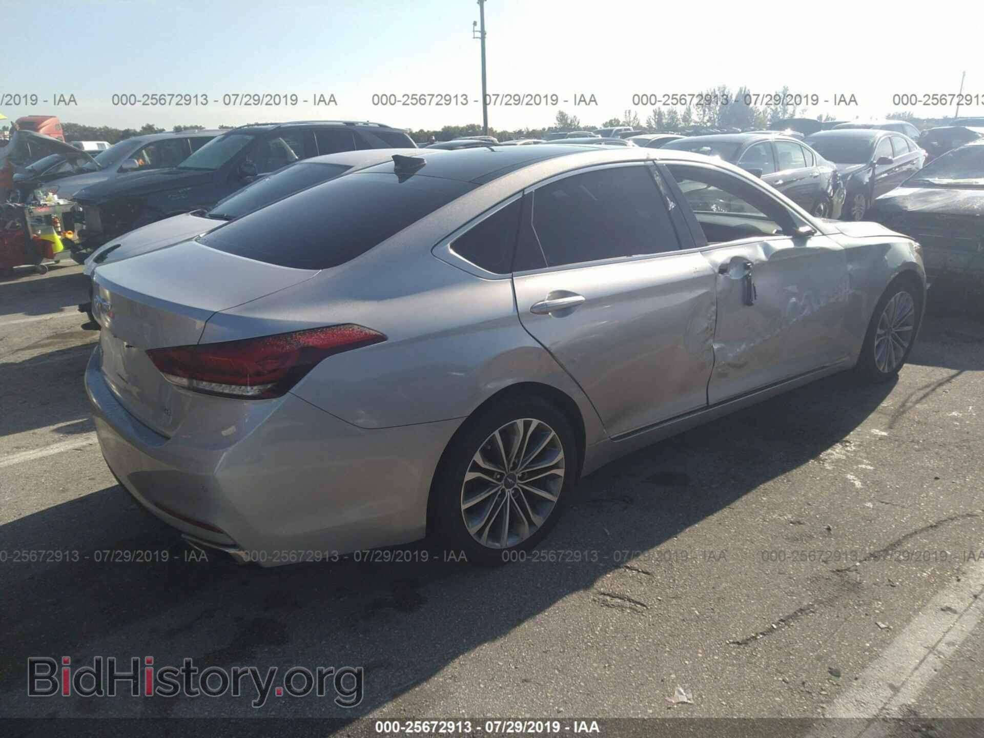 2017 GENESIS G80 - VIN: KMHGN4JEXHU192870 - Фото 4