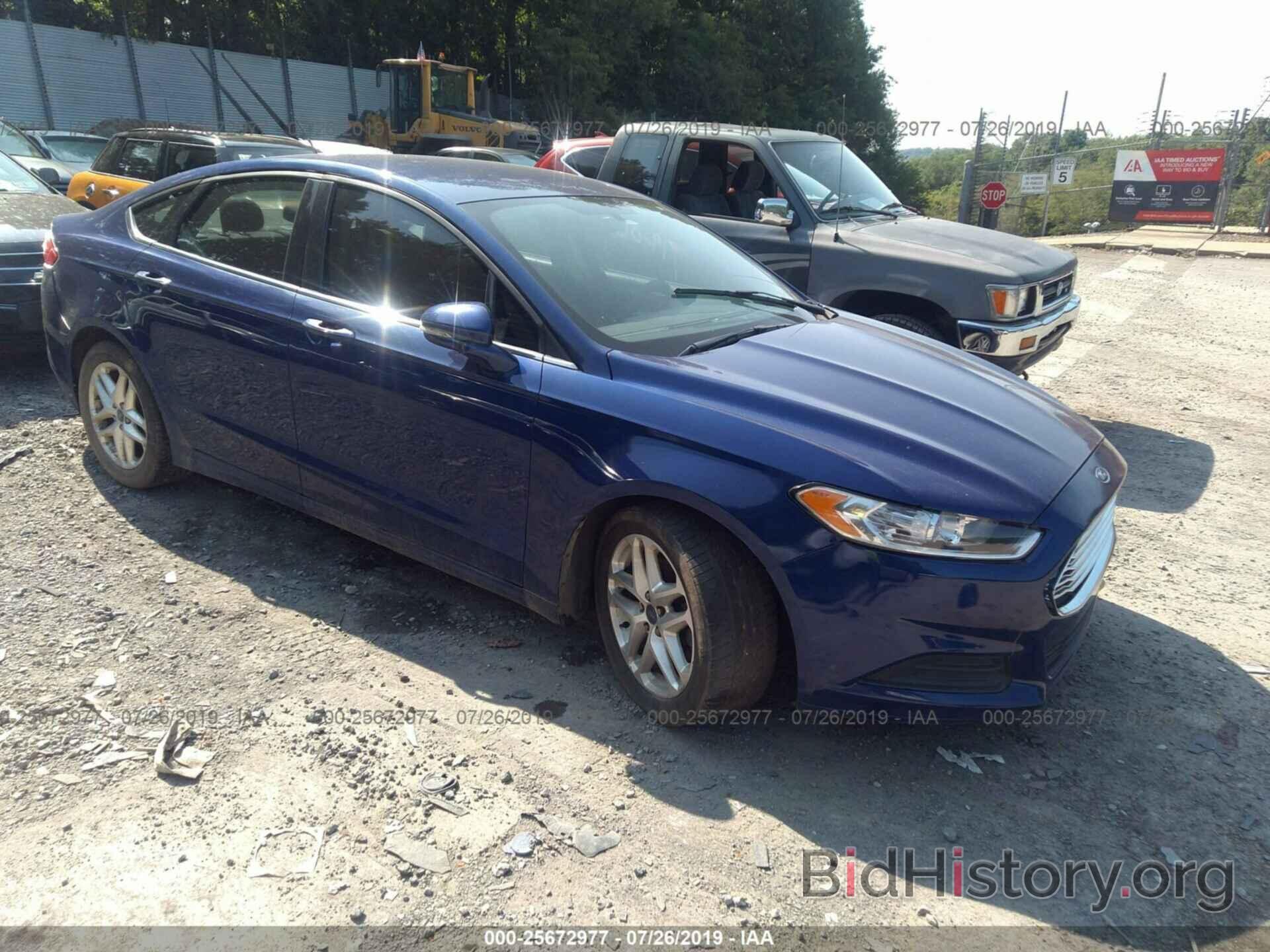 Photo 3FA6P0H73DR327155 - FORD FUSION 2013