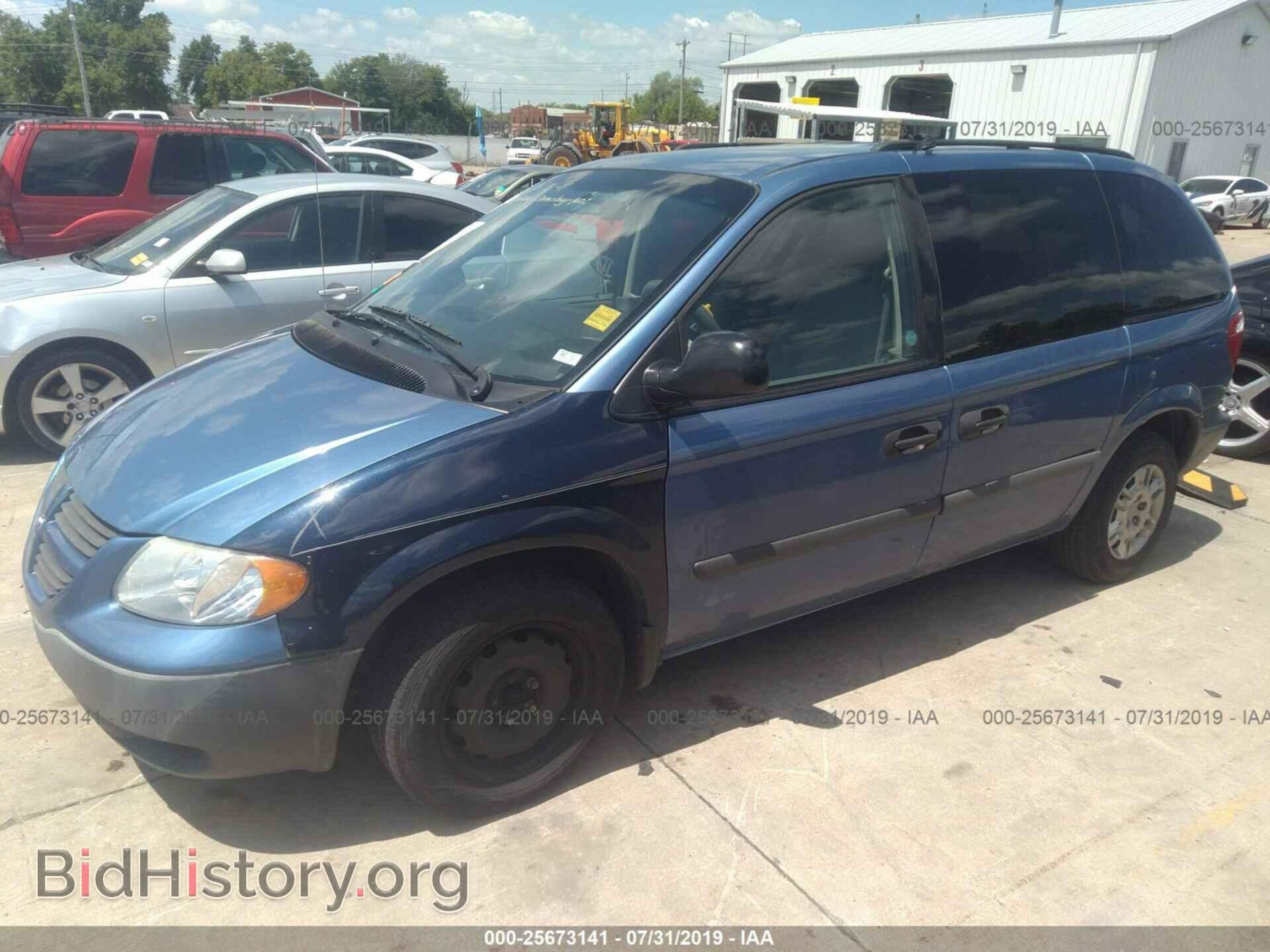 2007 DODGE CARAVAN - VIN: 1D4GP25E77B263937 - Фото 2
