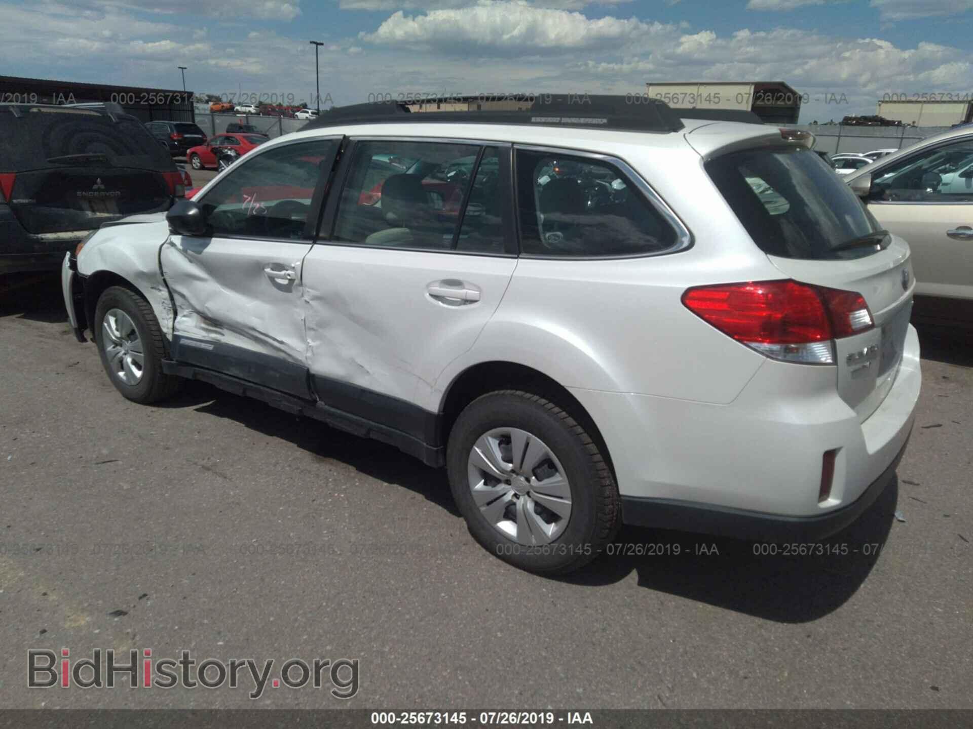 2011 SUBARU OUTBACK - VIN: 4S4BRBAC8B1408841 - Фото 3