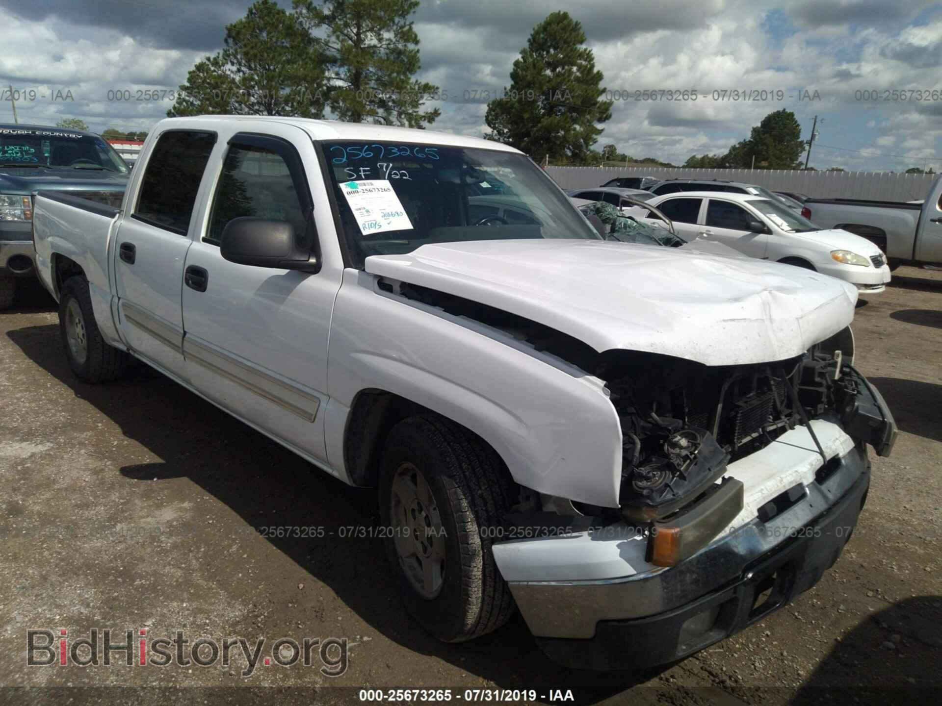 Photo 2GCEC13T261195055 - CHEVROLET SILVERADO 2006
