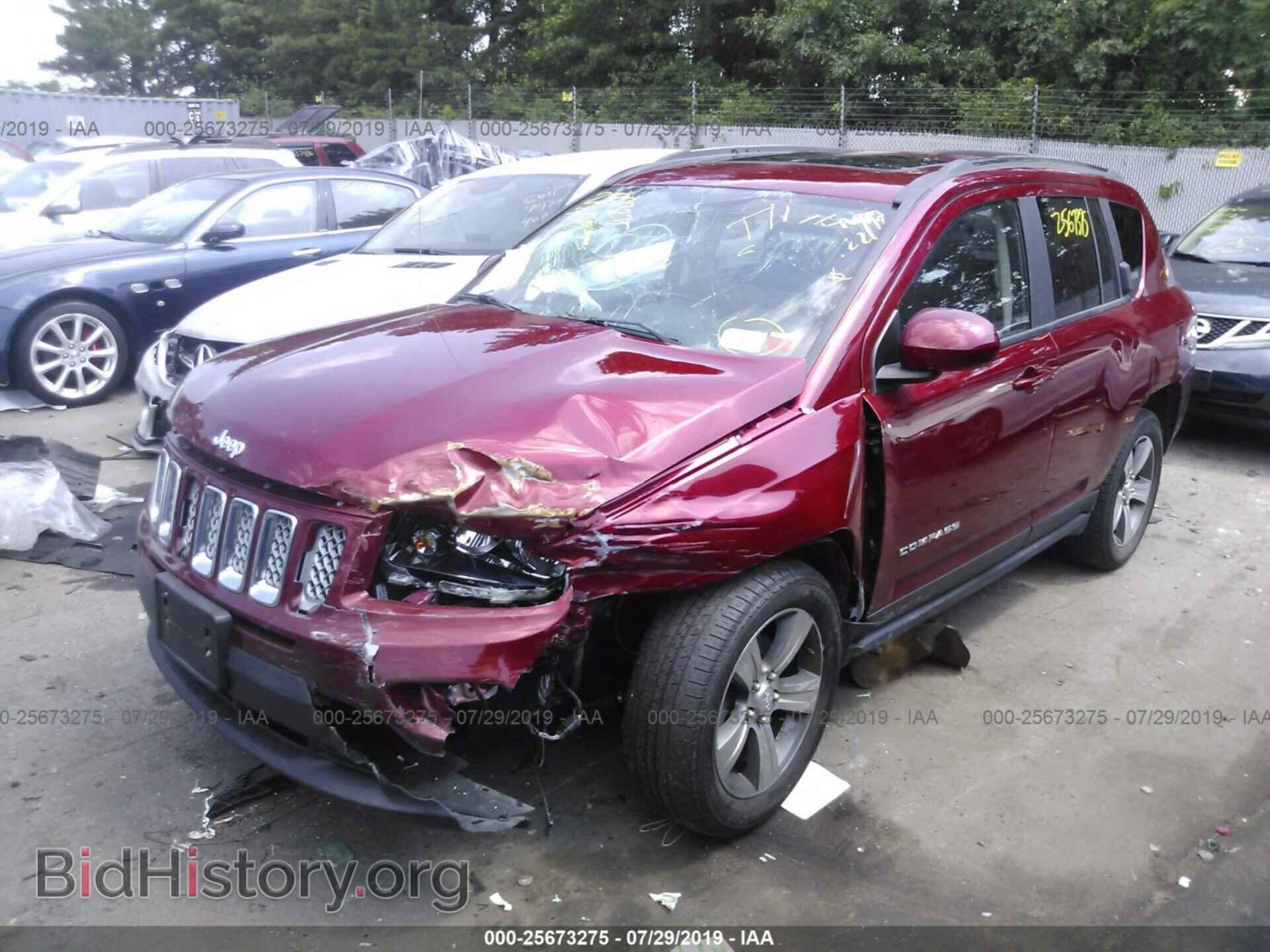 2017 JEEP COMPASS - VIN: 1C4NJDEBXHD175641 - Фото 2