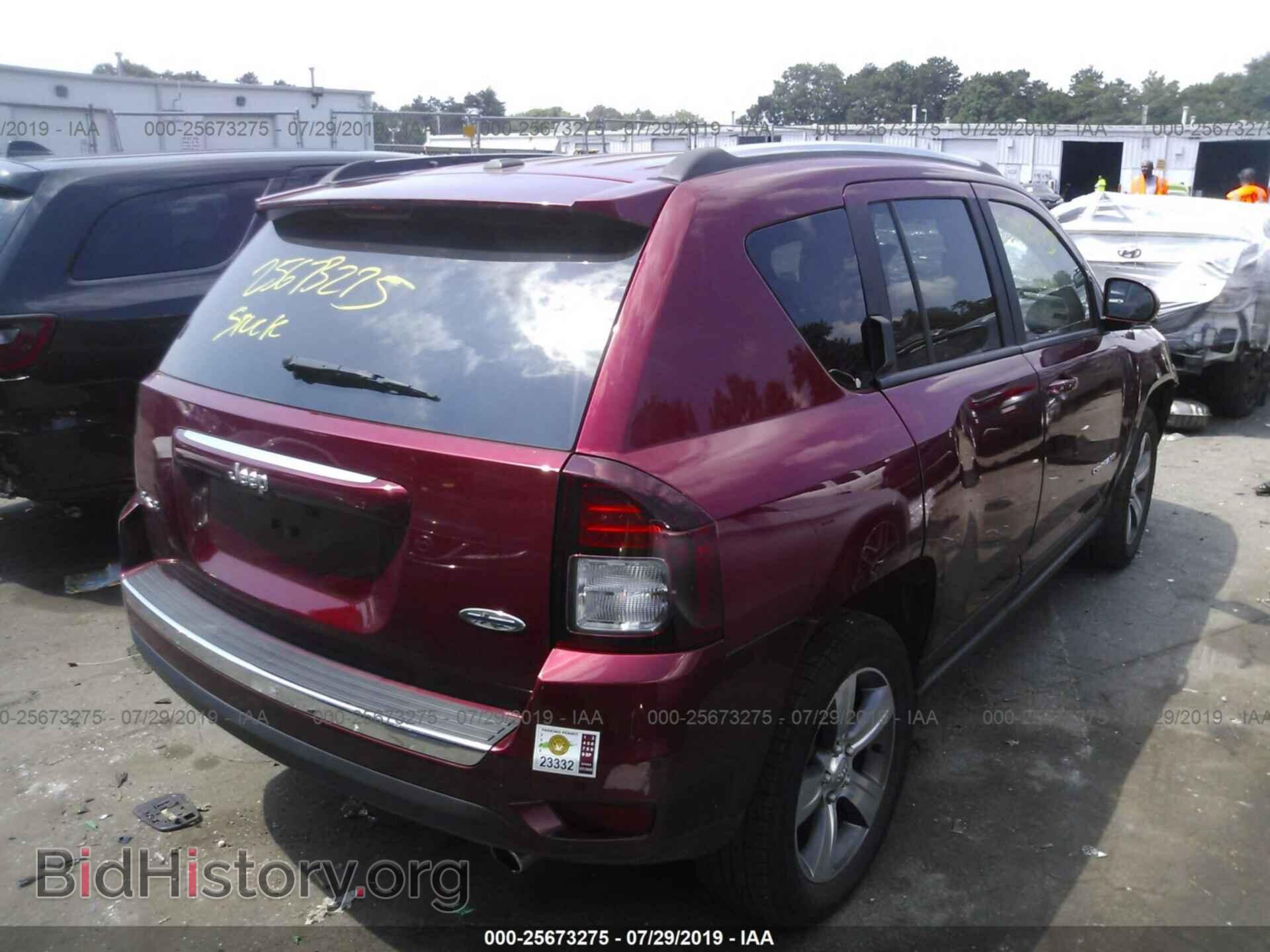 2017 JEEP COMPASS - VIN: 1C4NJDEBXHD175641 - Фото 4