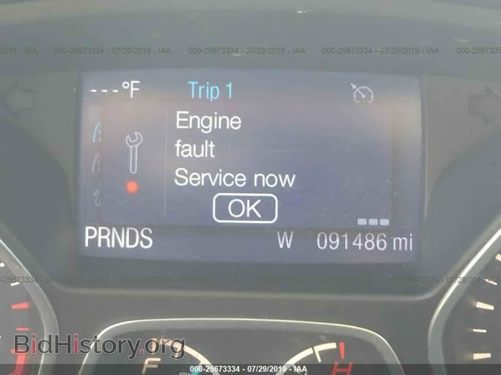2014 FORD ESCAPE - VIN: 1FMCU0F70EUE55044 - Фото 7