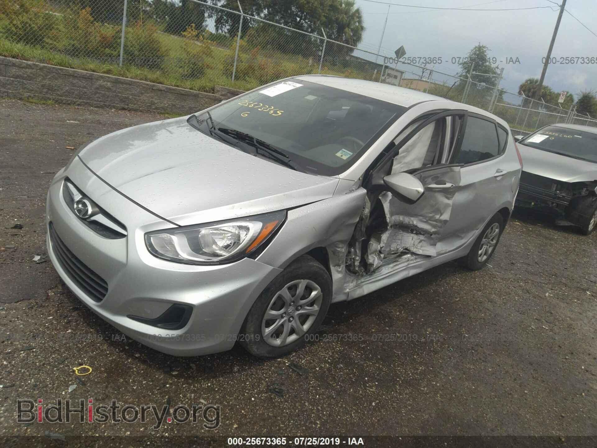 2012 HYUNDAI ACCENT - VIN: KMHCT5AE8CU003989 - Фото 2