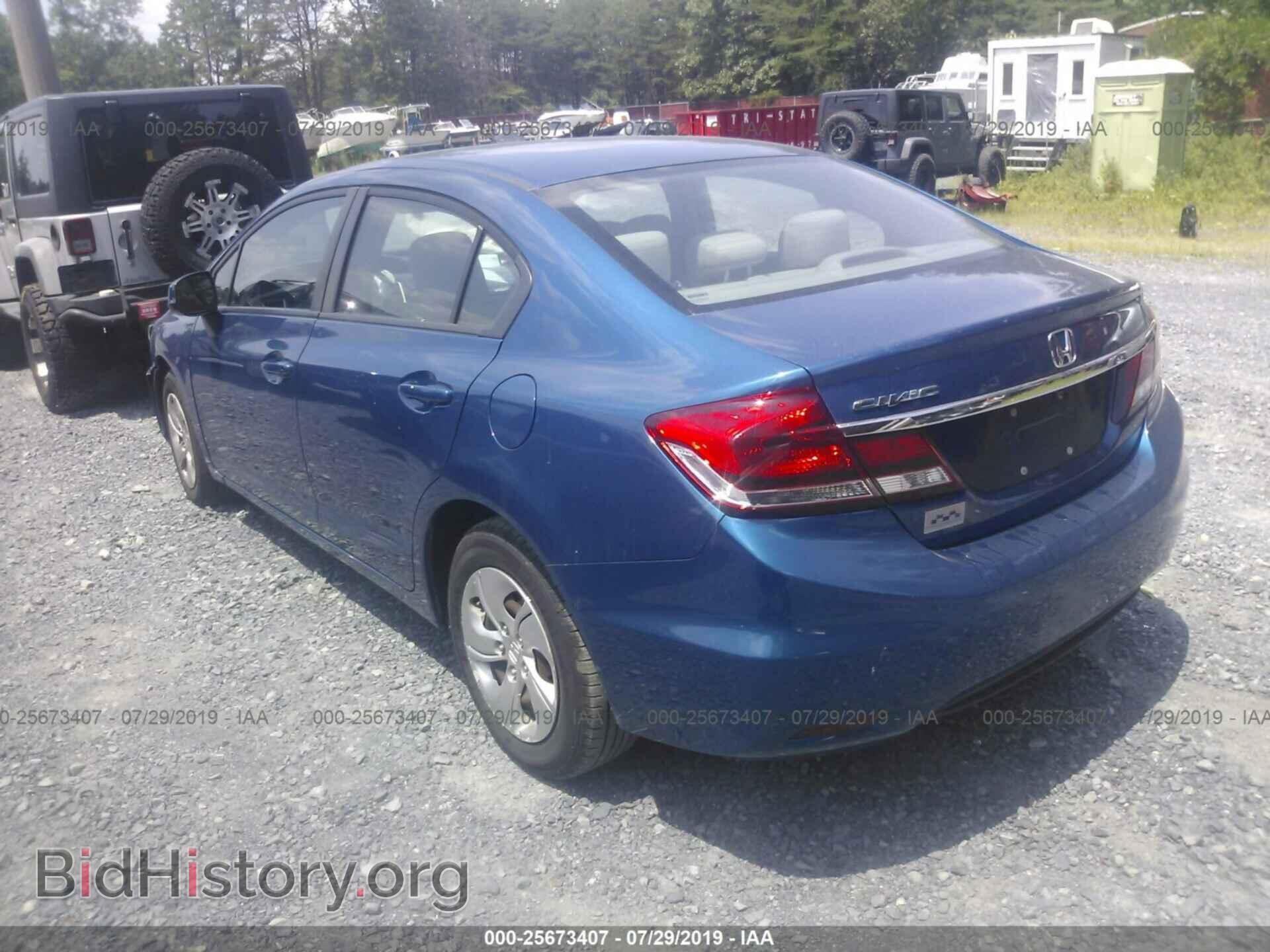 2013 HONDA CIVIC - VIN: 19XFB2F50DE206919 - Фото 3