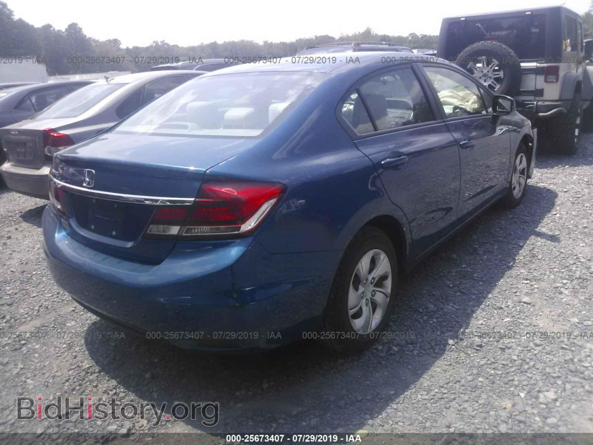 2013 HONDA CIVIC - VIN: 19XFB2F50DE206919 - Фото 4