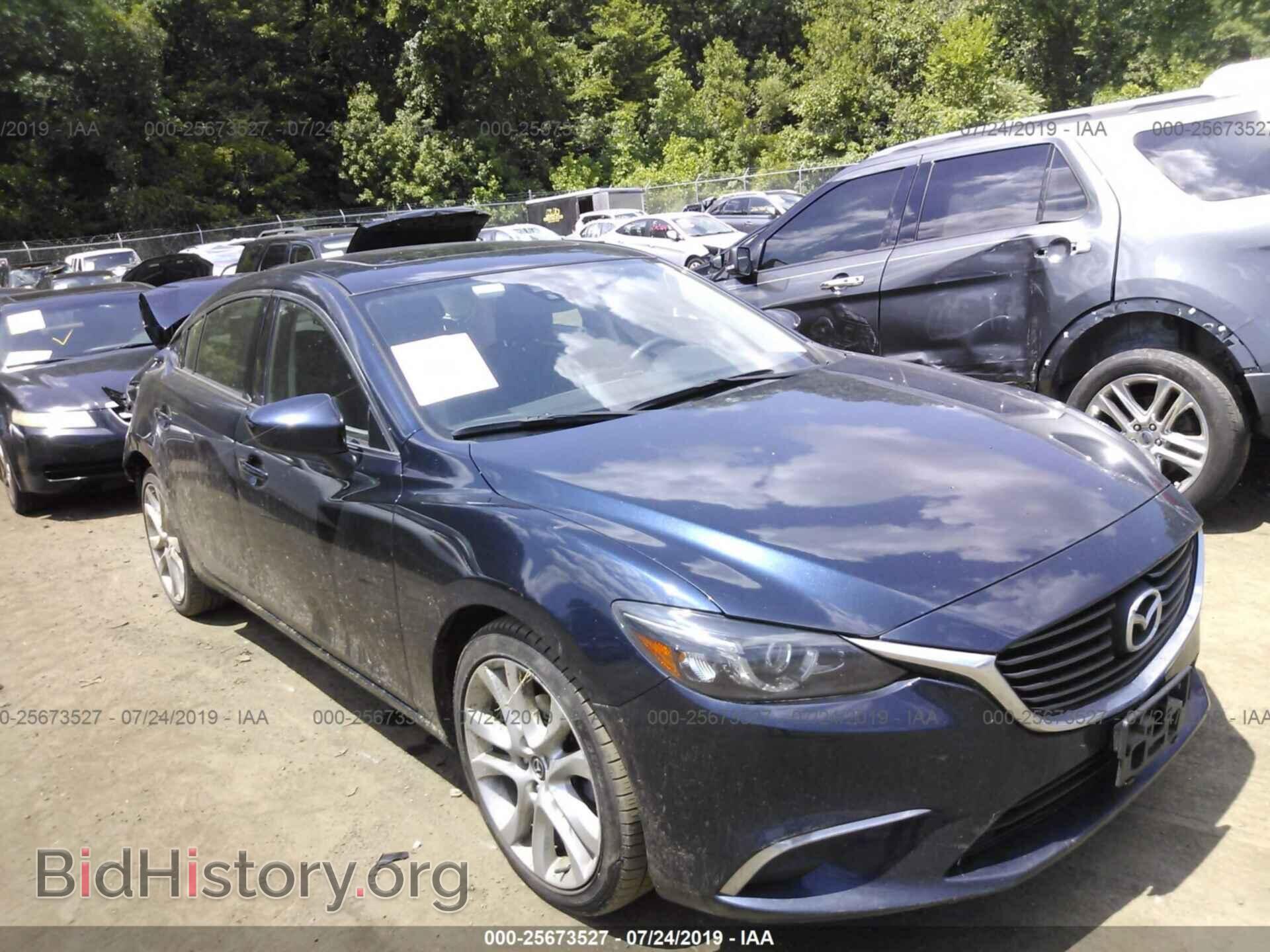 Фотография JM1GJ1T50G1466685 - MAZDA 6 2016