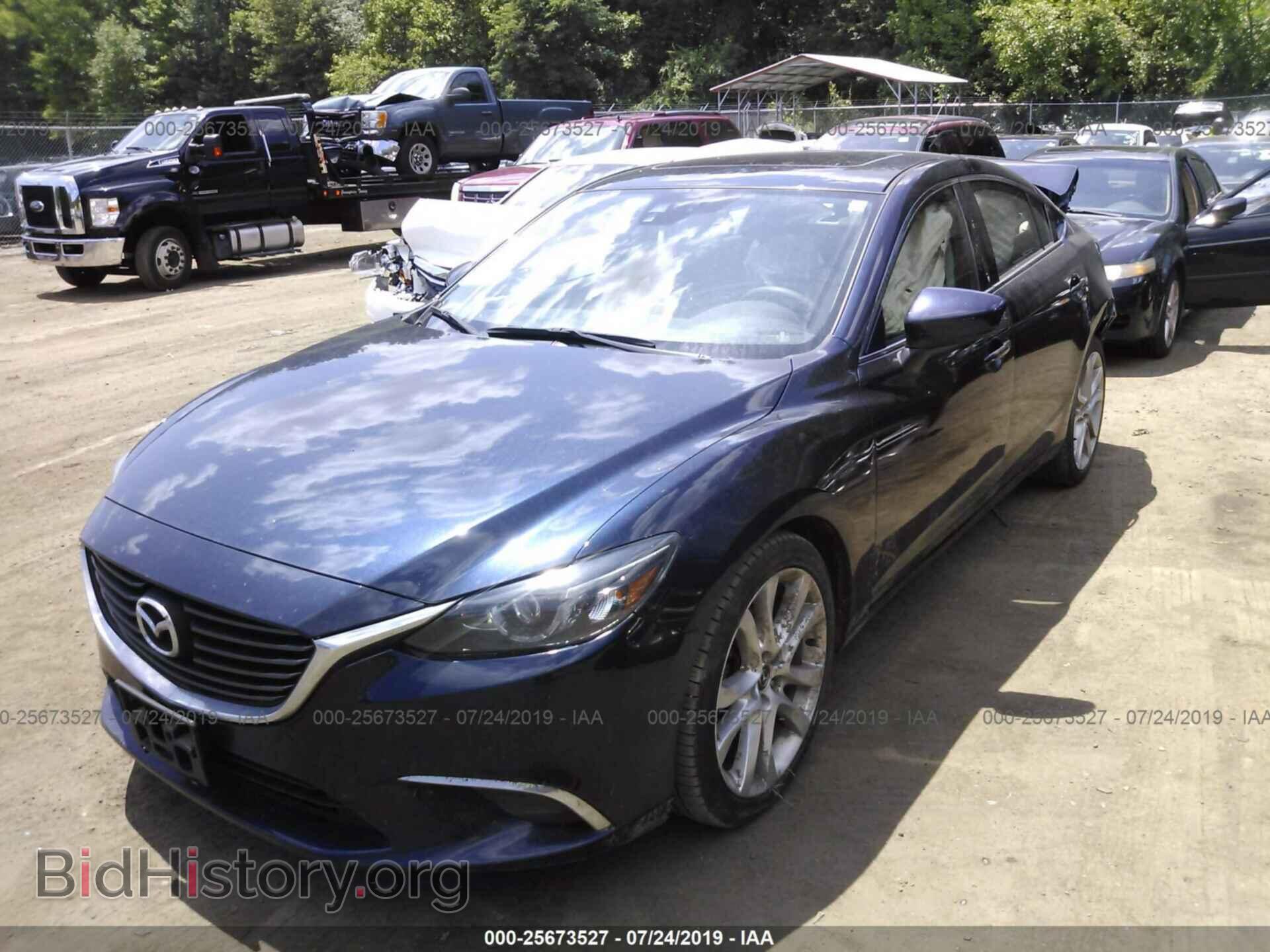 2016 MAZDA 6 - VIN: JM1GJ1T50G1466685 - Фото 2