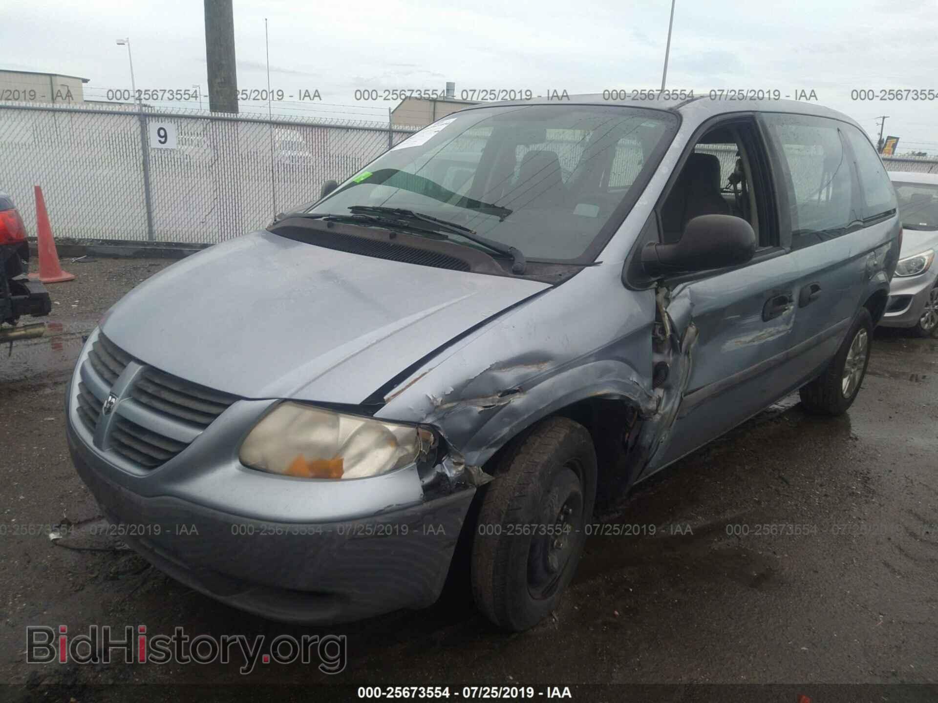 2005 DODGE CARAVAN - VIN: 1D4GP25BX5B344174 - Фото 2