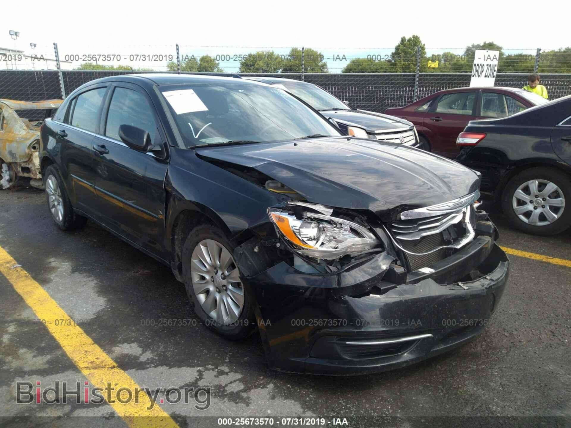Фотография 1C3CCBAB8CN317939 - CHRYSLER 200 2012