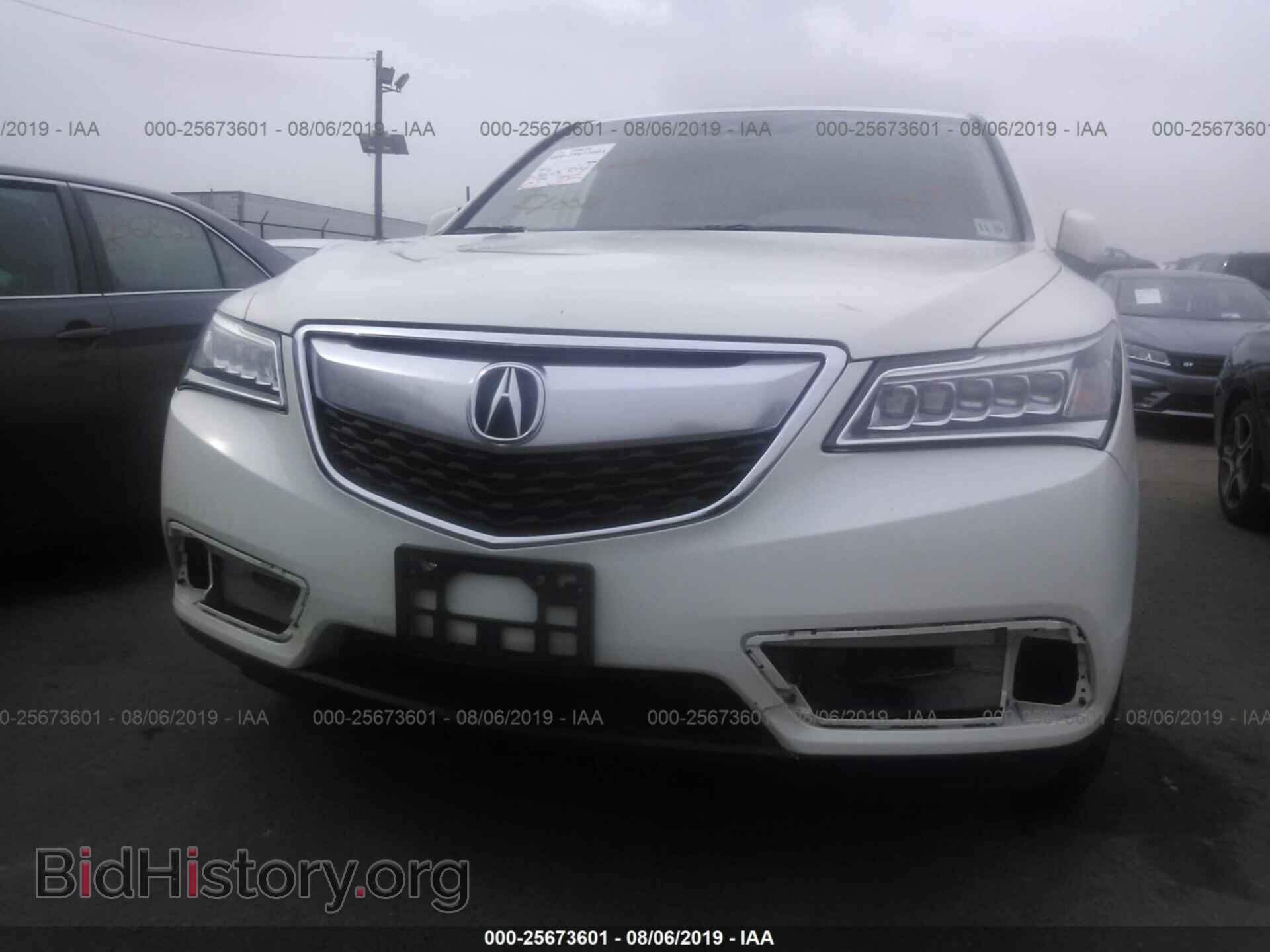 2016 ACURA MDX - VIN: 5FRYD4H46GB036839 - Фото 6
