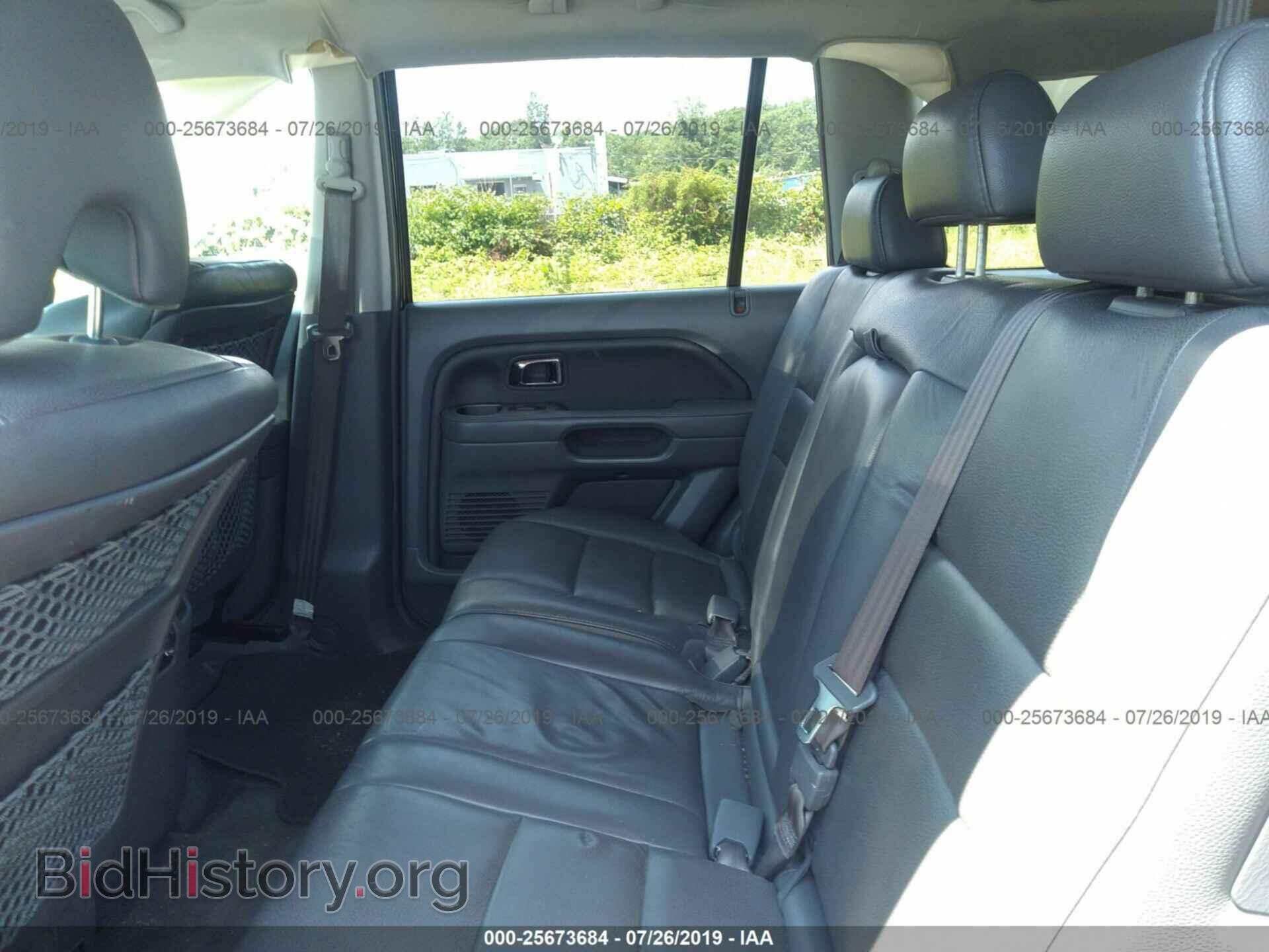2007 HONDA PILOT - VIN: 2HKYF18577H526260 - Фото 8