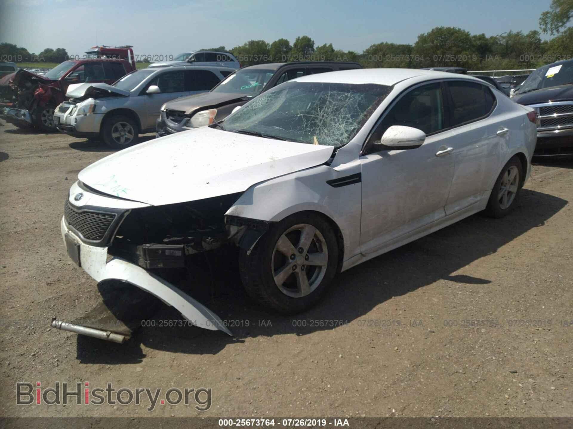 2015 KIA OPTIMA - VIN: 5XXGM4A72FG492057 - Фото 2